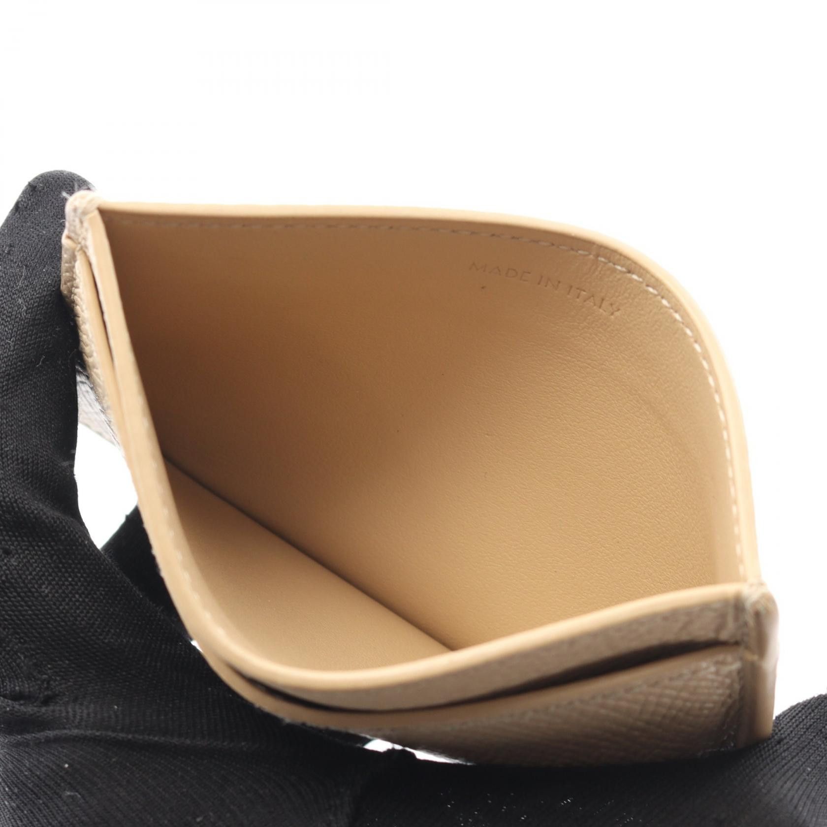 Celine Celine Celine Leather Card Holder Leather Card Case 10B703BEL DUTY FREE for USA Size ONE SIZE - 3 Thumbnail