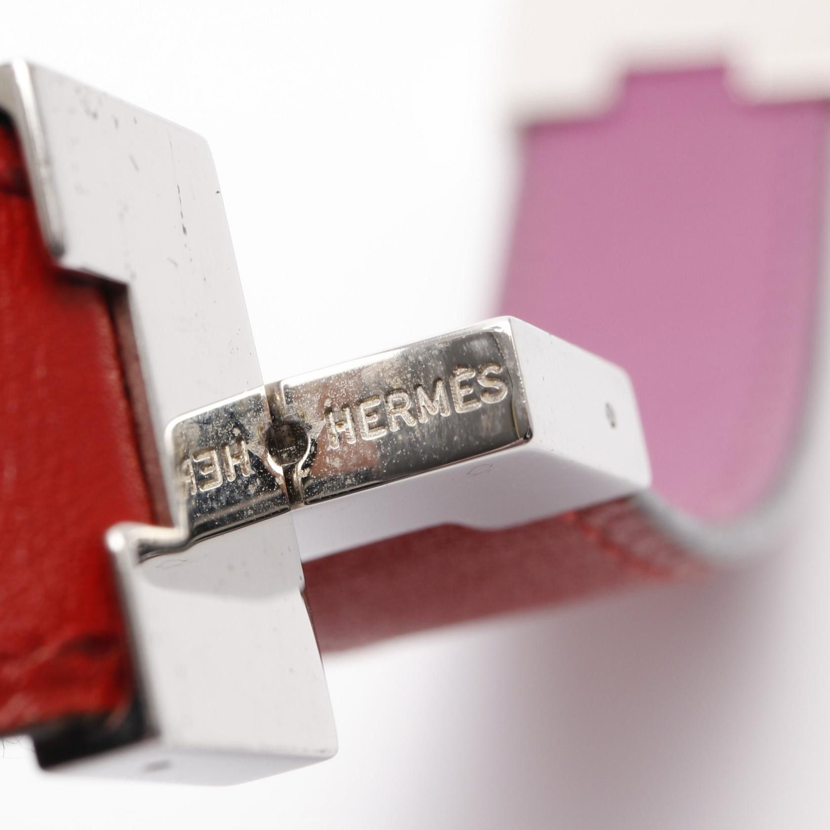Hermes Hermes Hermes Loulou Stainless Steel Leather Bracelet Metal Bracelet DUTY FREE for USA Size ONE SIZE - 4 Thumbnail