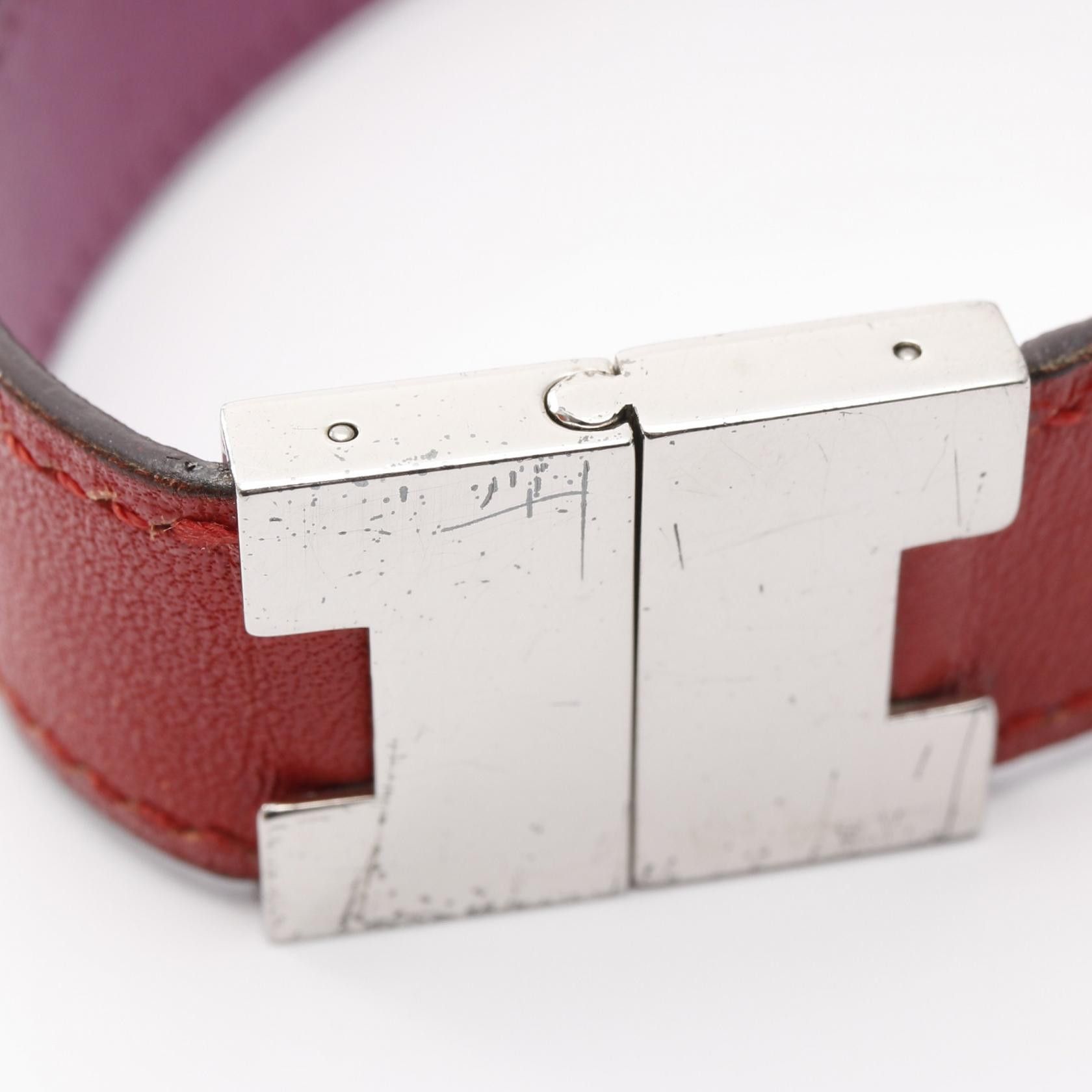 Hermes Hermes Hermes Loulou Stainless Steel Leather Bracelet Metal Bracelet DUTY FREE for USA Size ONE SIZE - 6 Thumbnail