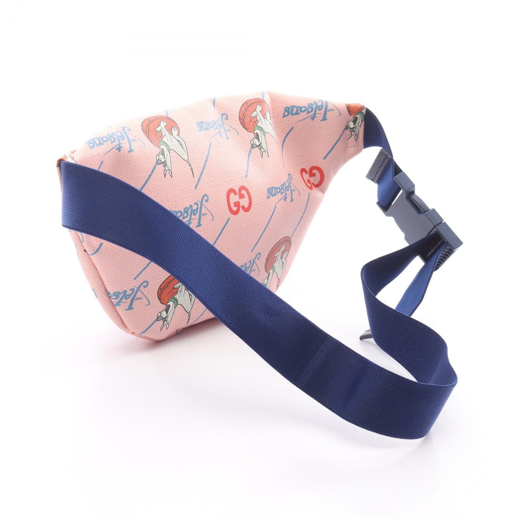 Gucci Gucci Gucci GUCCI × The Jetsons PVC Coated Canvas Waist Bag Canvas Belt Bag 502095 DUTY FREE for USA Size ONE SIZE - 2 Thumbnail