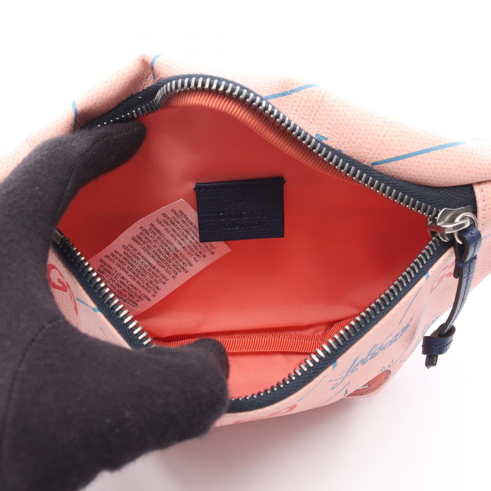 Gucci Gucci Gucci GUCCI × The Jetsons PVC Coated Canvas Waist Bag Canvas Belt Bag 502095 DUTY FREE for USA Size ONE SIZE - 3 Thumbnail