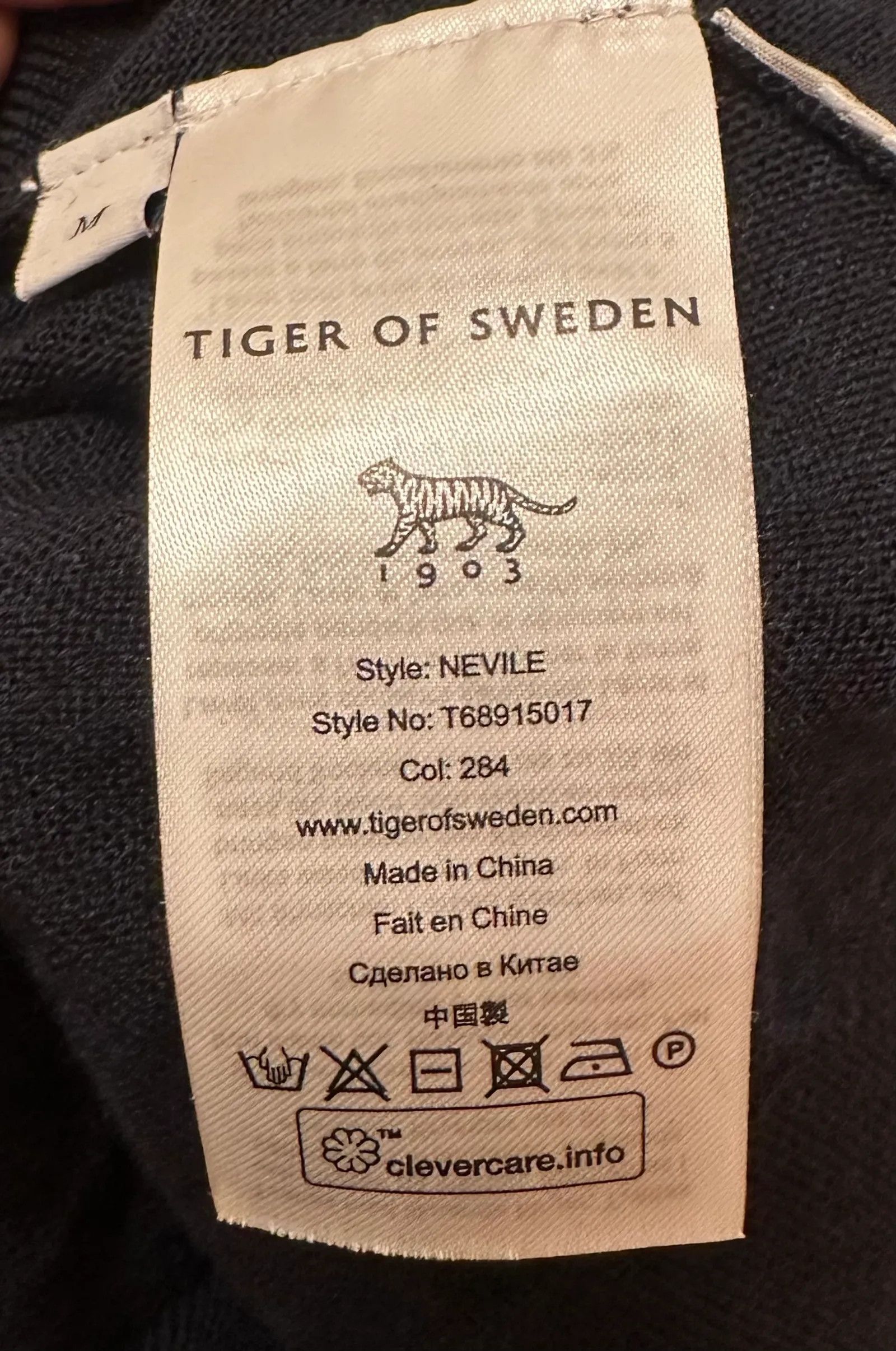 Tiger of Sweden Tiger of Sweden Nevile Polo knit Size US M / EU 48-50 / 2 - 3 Thumbnail