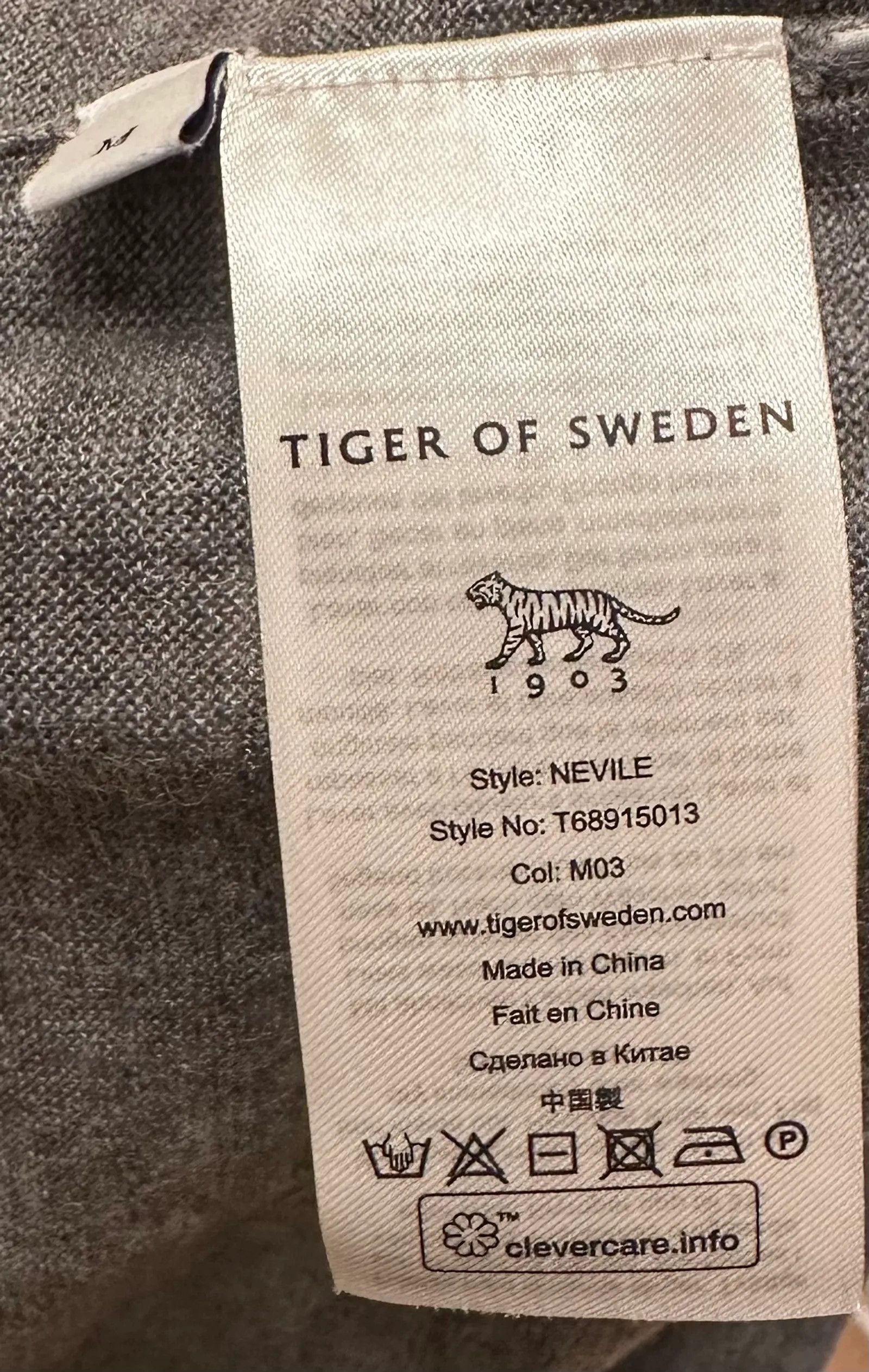 Tiger of Sweden Tiger of Sweden Nevile Polo knit Size US M / EU 48-50 / 2 - 3 Thumbnail