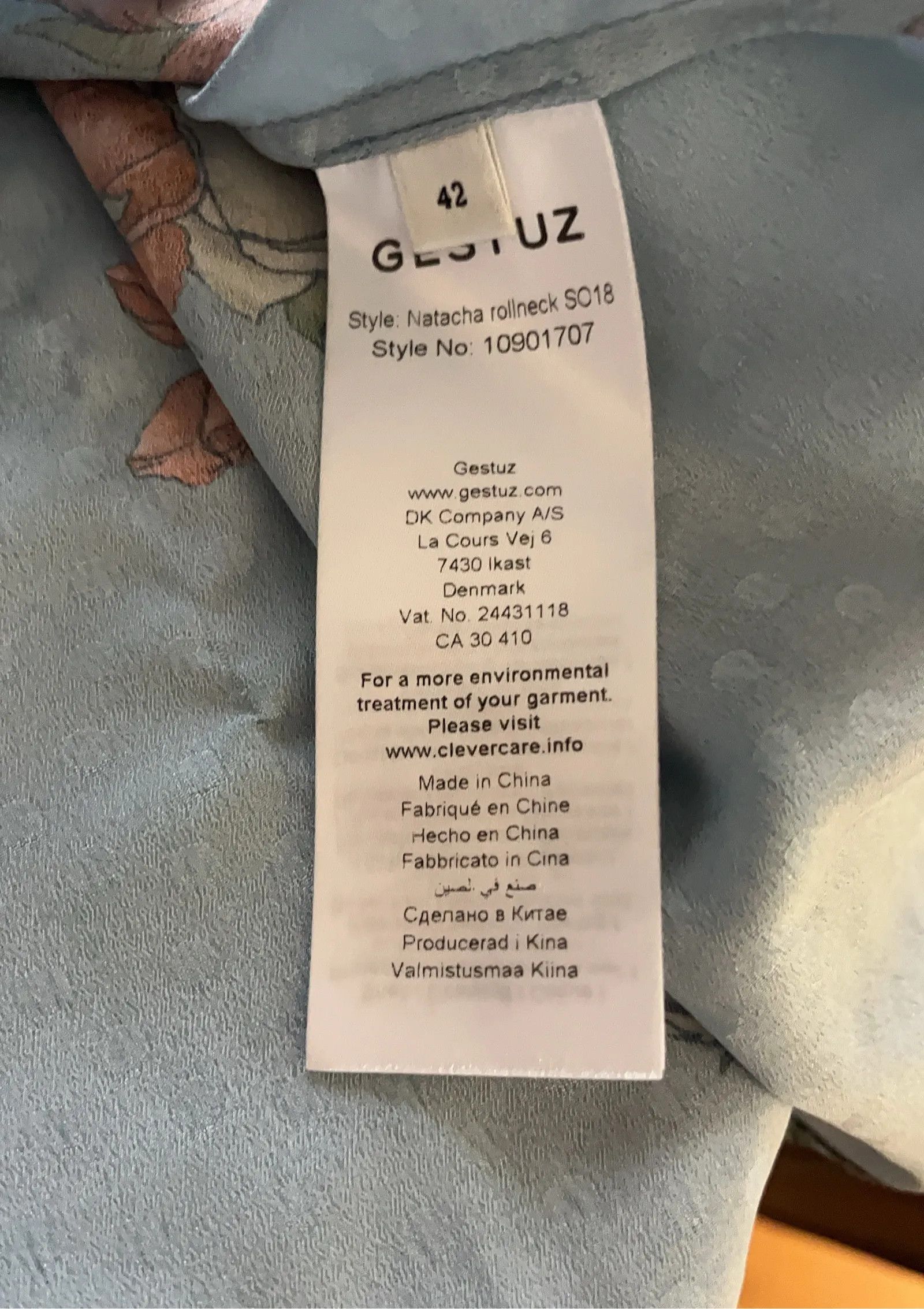 Gestuz Gestuz Natacha rollneck Blouse Size M / US 6-8 / IT 42-44 - 6 Thumbnail