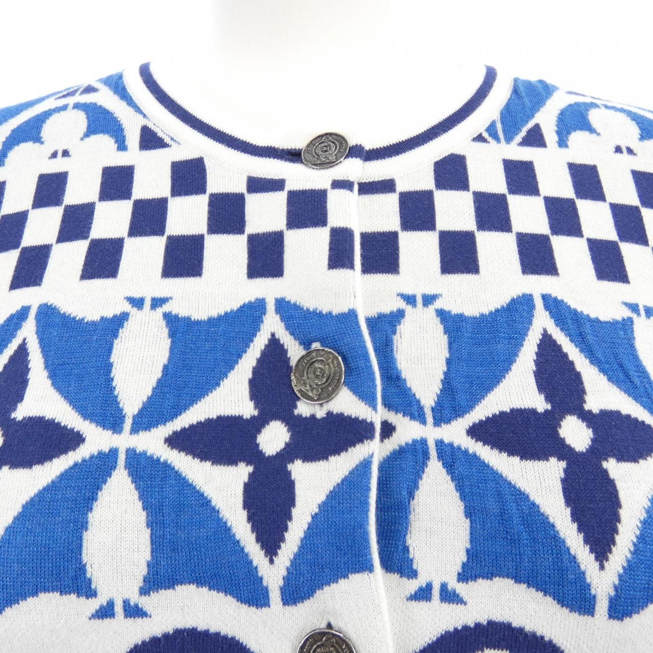 Louis Vuitton Louis Vuitton Louis Vuitton FPKC13AHM Cardigan Cotton Tops FPKC13AHM DUTY FREE for USA Size ONE SIZE - 5 Thumbnail