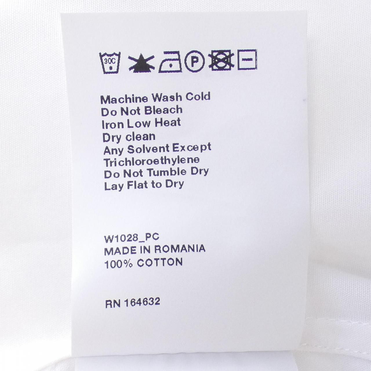Other Other WARDROBE Shirt Cotton Dress Shirt DUTY FREE for USA Size ONE SIZE - 3 Thumbnail