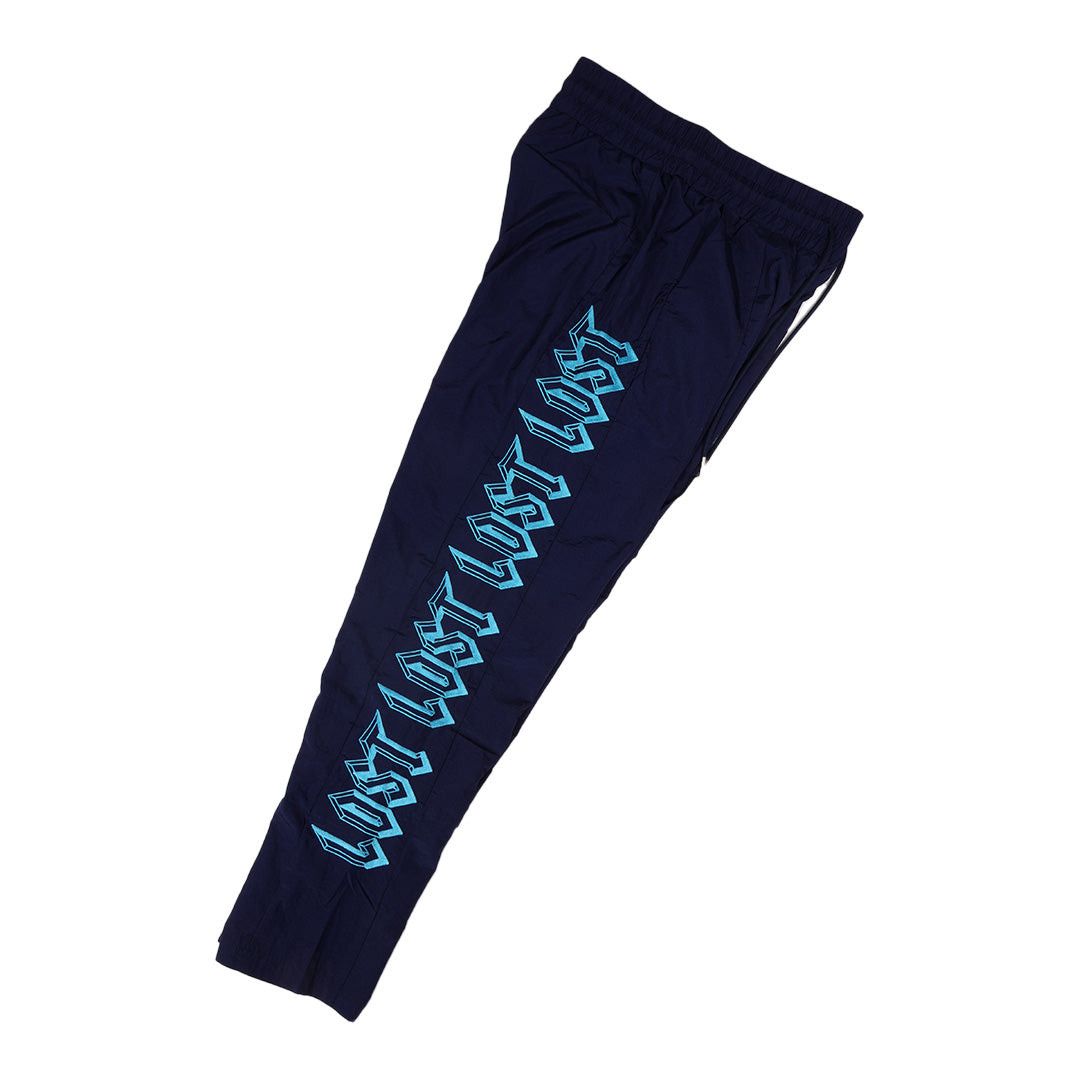LOST INTRICACY Navy Blue Track Pants Size US 30 / EU 46 - 2 Thumbnail