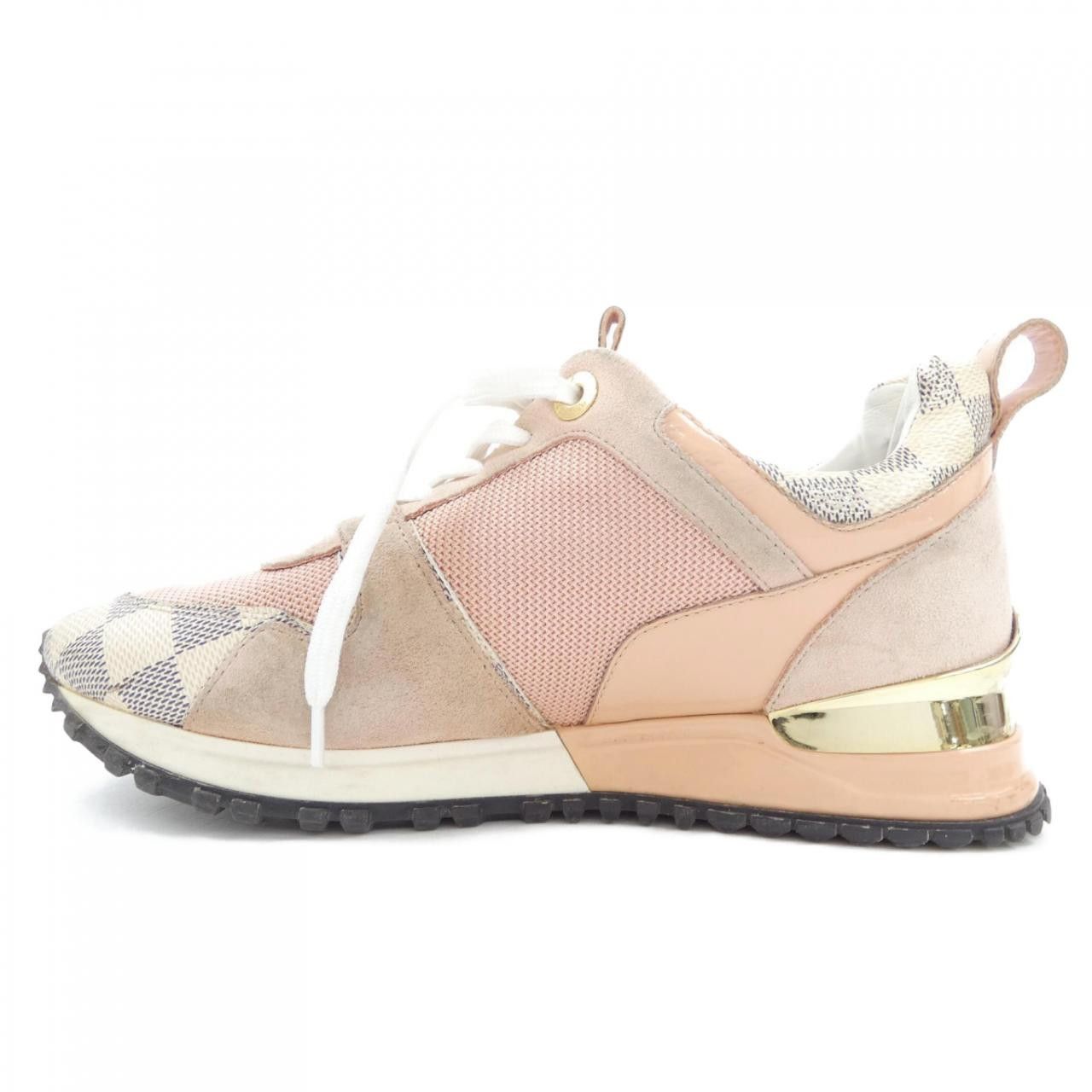 Louis Vuitton Louis Vuitton Louis Vuitton Run Away Line Sneakers Suede Shoes DUTY FREE for USA Size ONE SIZE - 2 Thumbnail