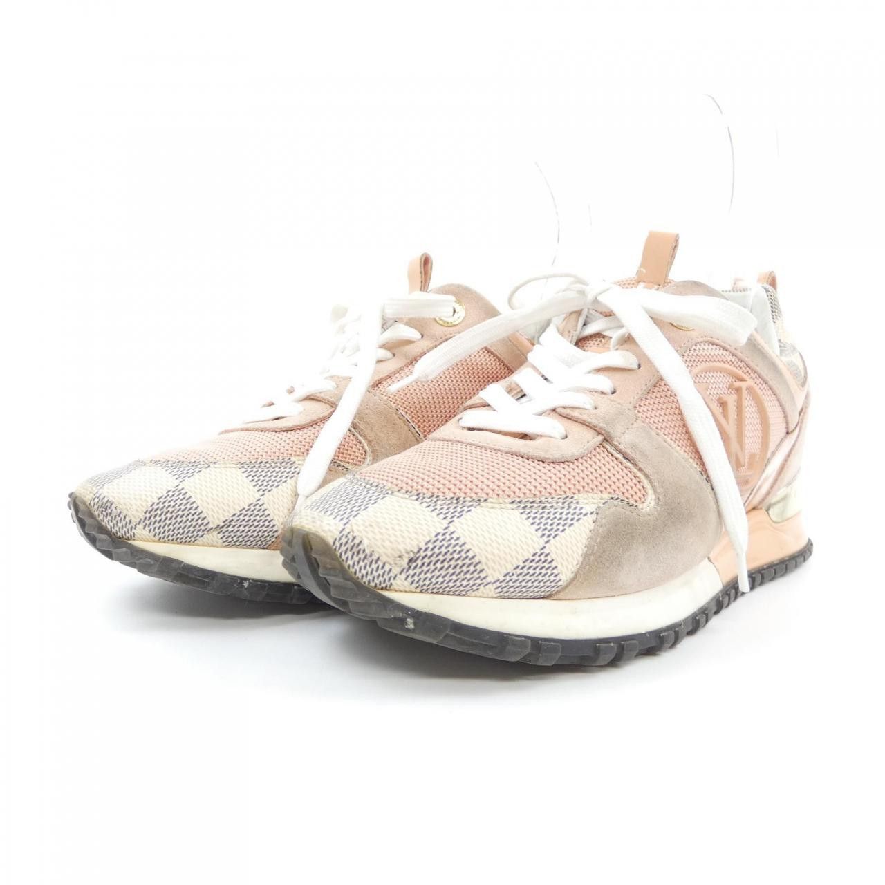 Louis Vuitton Louis Vuitton Louis Vuitton Run Away Line Sneakers Suede Shoes DUTY FREE for USA Size ONE SIZE - 3 Thumbnail