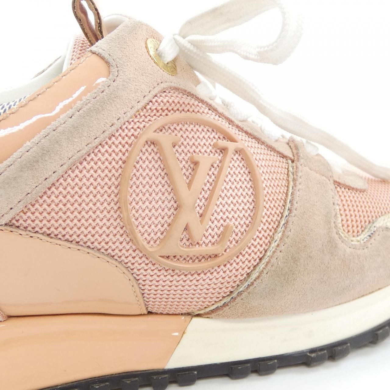 Louis Vuitton Louis Vuitton Louis Vuitton Run Away Line Sneakers Suede Shoes DUTY FREE for USA Size ONE SIZE - 6 Thumbnail
