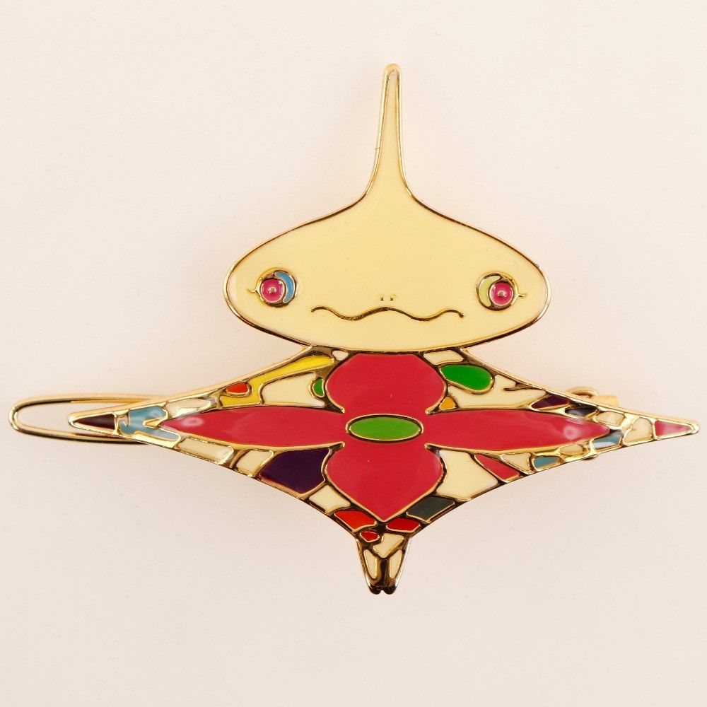 Louis Vuitton Louis Vuitton Louis Vuitton Flower Hatman/Panda/Onion Head Barrette Metal Other M92595 DUTY FREE for USA Size ONE SIZE - 6 Thumbnail
