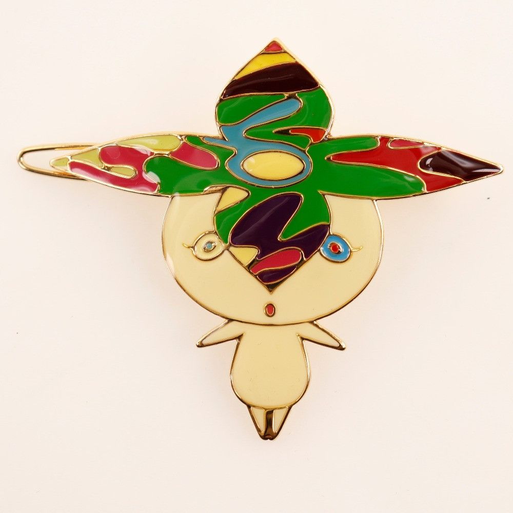 Louis Vuitton Louis Vuitton Louis Vuitton Flower Hatman/Panda/Onion Head Barrette Metal Other M92595 DUTY FREE for USA Size ONE SIZE - 2 Thumbnail