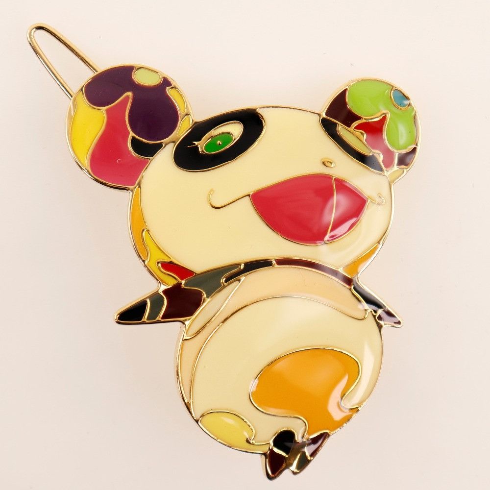 Louis Vuitton Louis Vuitton Louis Vuitton Flower Hatman/Panda/Onion Head Barrette Metal Other M92595 DUTY FREE for USA Size ONE SIZE - 4 Thumbnail