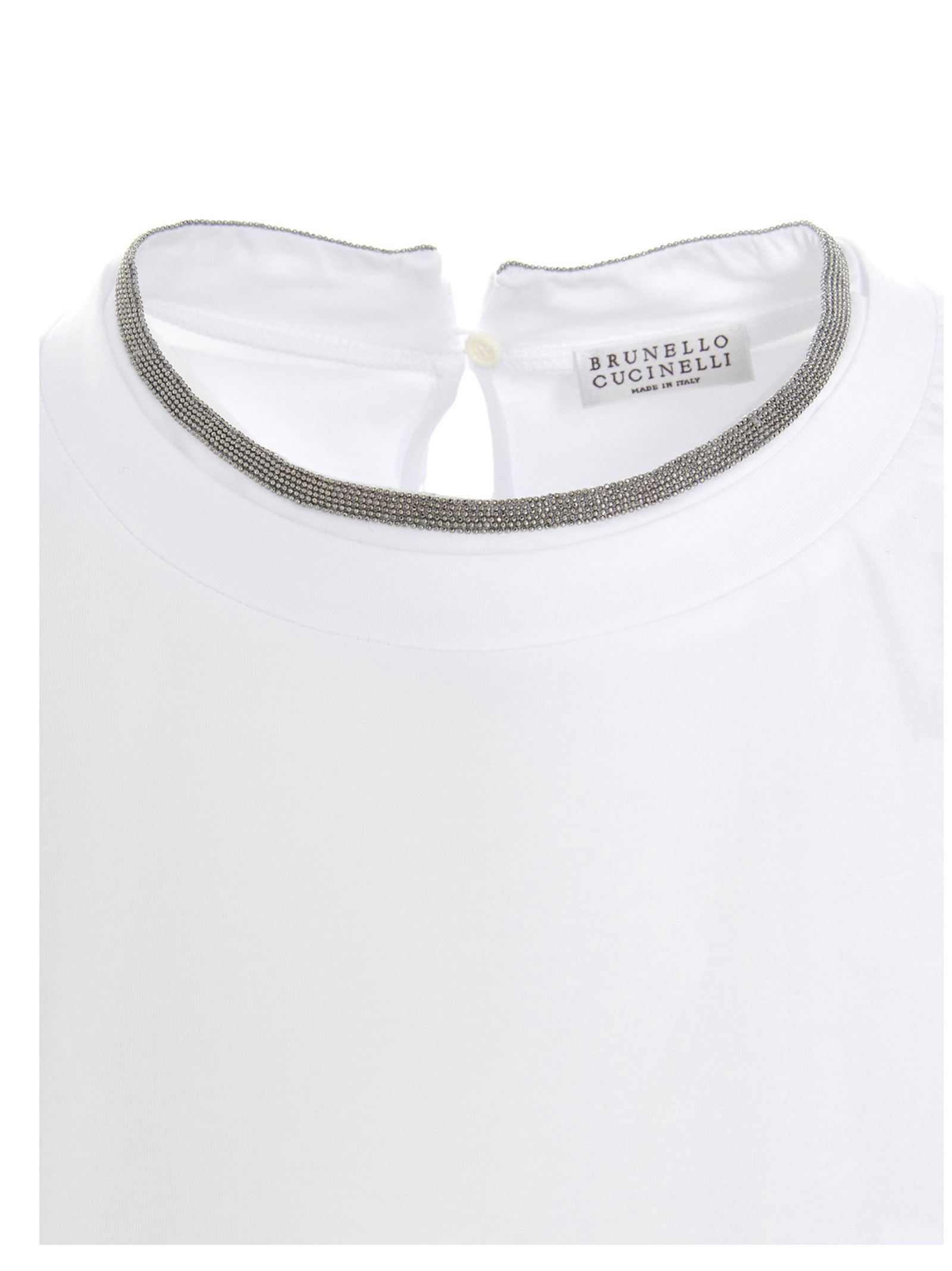 Brunello Cucinelli ‘Monile’ Jersey T-Shirt Size M / US 6-8 / IT 42-44 - 4 Thumbnail