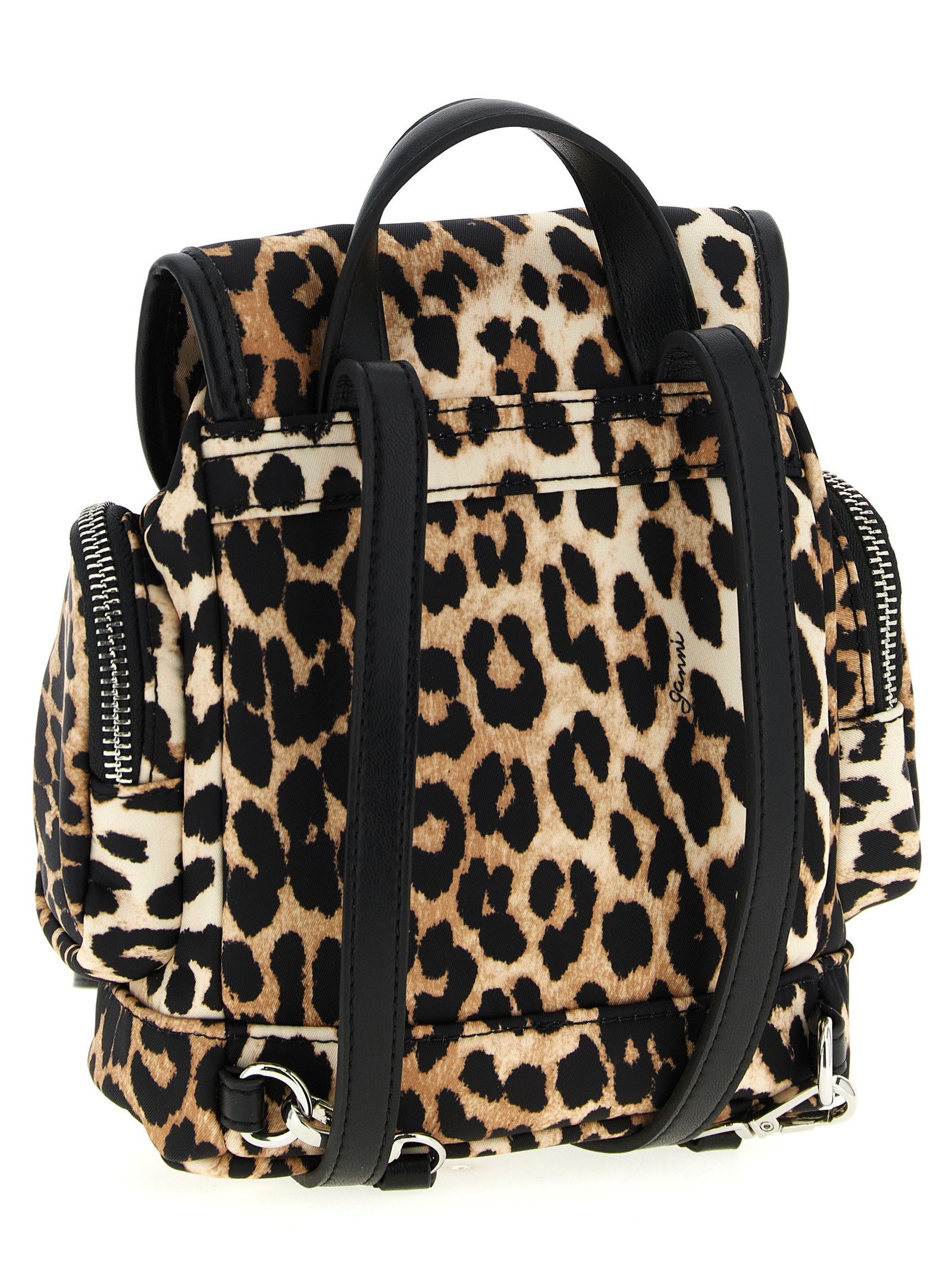 Ganni Animalier 'Bucky' Backpack Size ONE SIZE - 2 Thumbnail