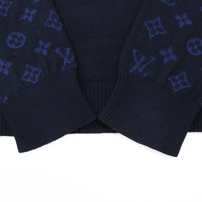 Louis Vuitton Louis Vuitton Louis Vuitton Monogram Cashmere Blend Sweater Others Tops DUTY FREE for USA Size ONE SIZE - 5 Thumbnail
