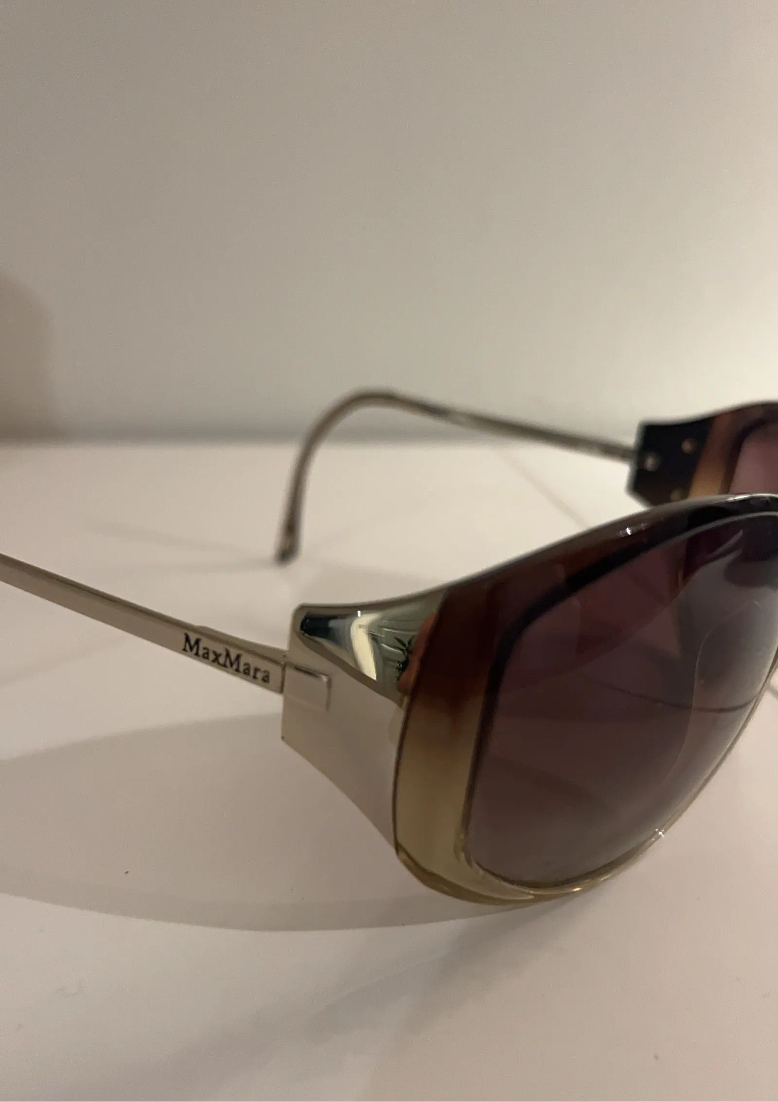 Max Mara Max Mara 120 MM 1018/s ornyy Sunglasses Size ONE SIZE - 5 Thumbnail