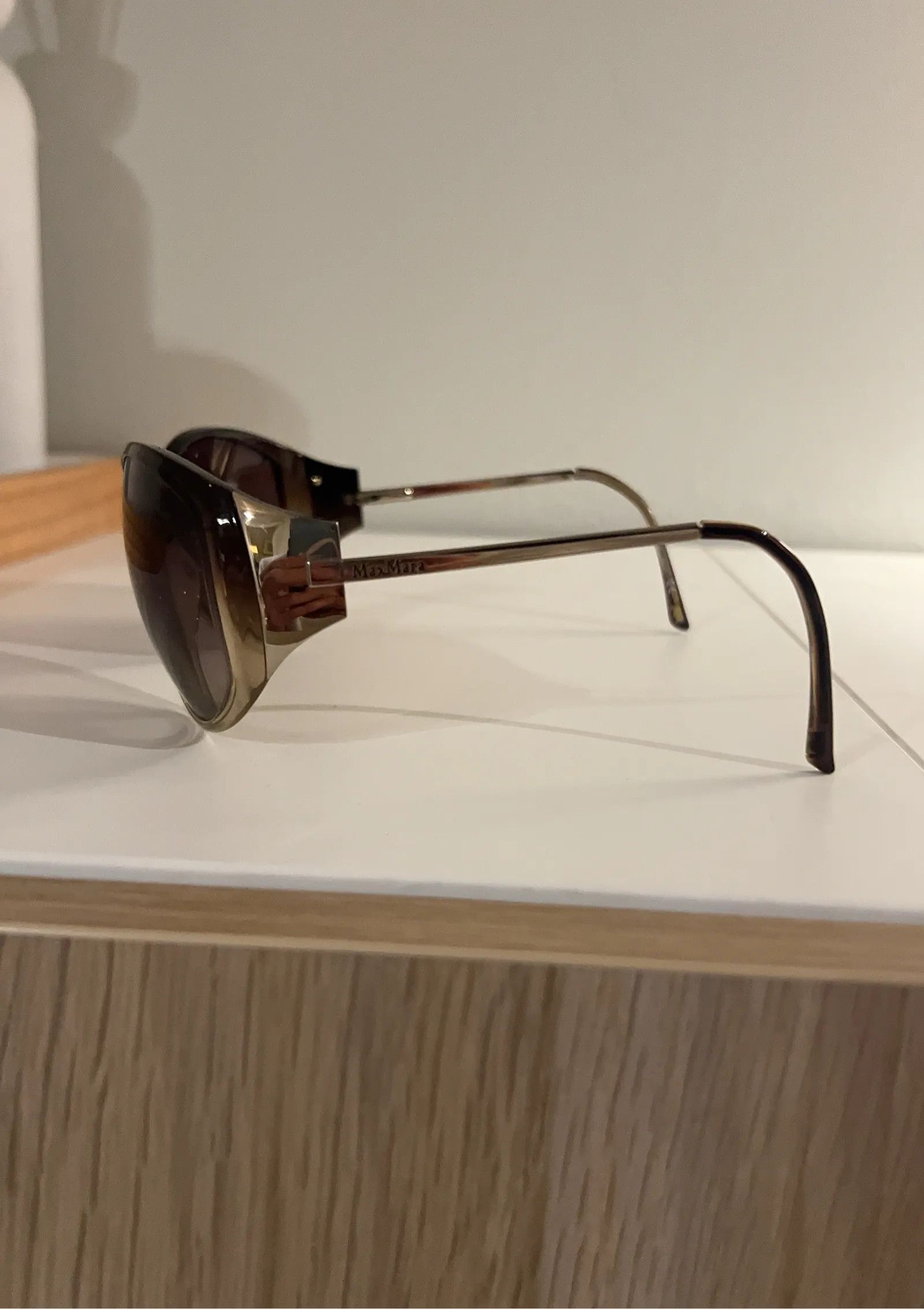 Max Mara Max Mara 120 MM 1018/s ornyy Sunglasses Size ONE SIZE - 3 Thumbnail