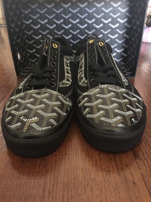 Christopher Wanton Goyard Vans Black Old School | Grailed