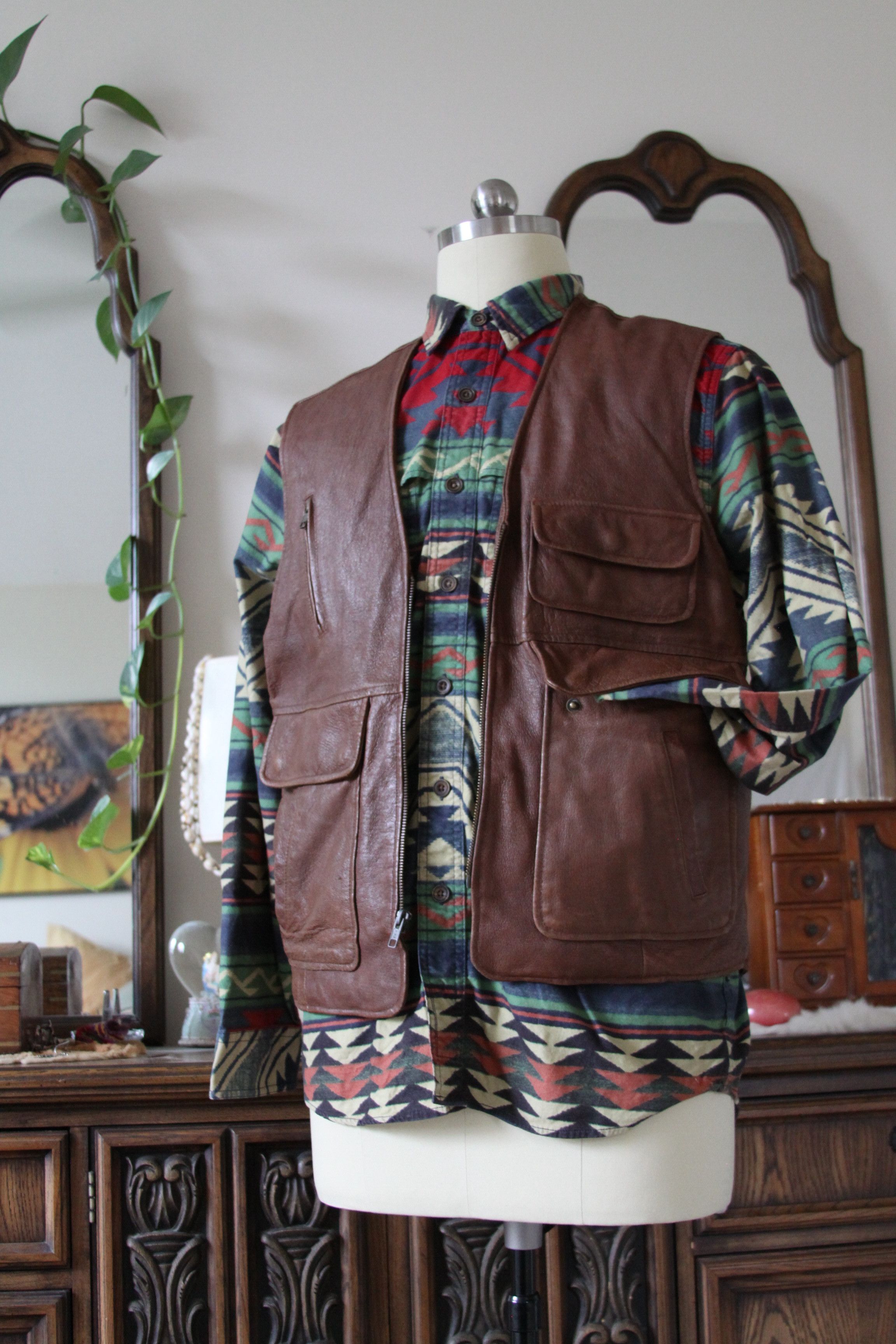 RRL Ralph Lauren Navajo Button Up Size US L / EU 52-54 / 3 - 10 Thumbnail