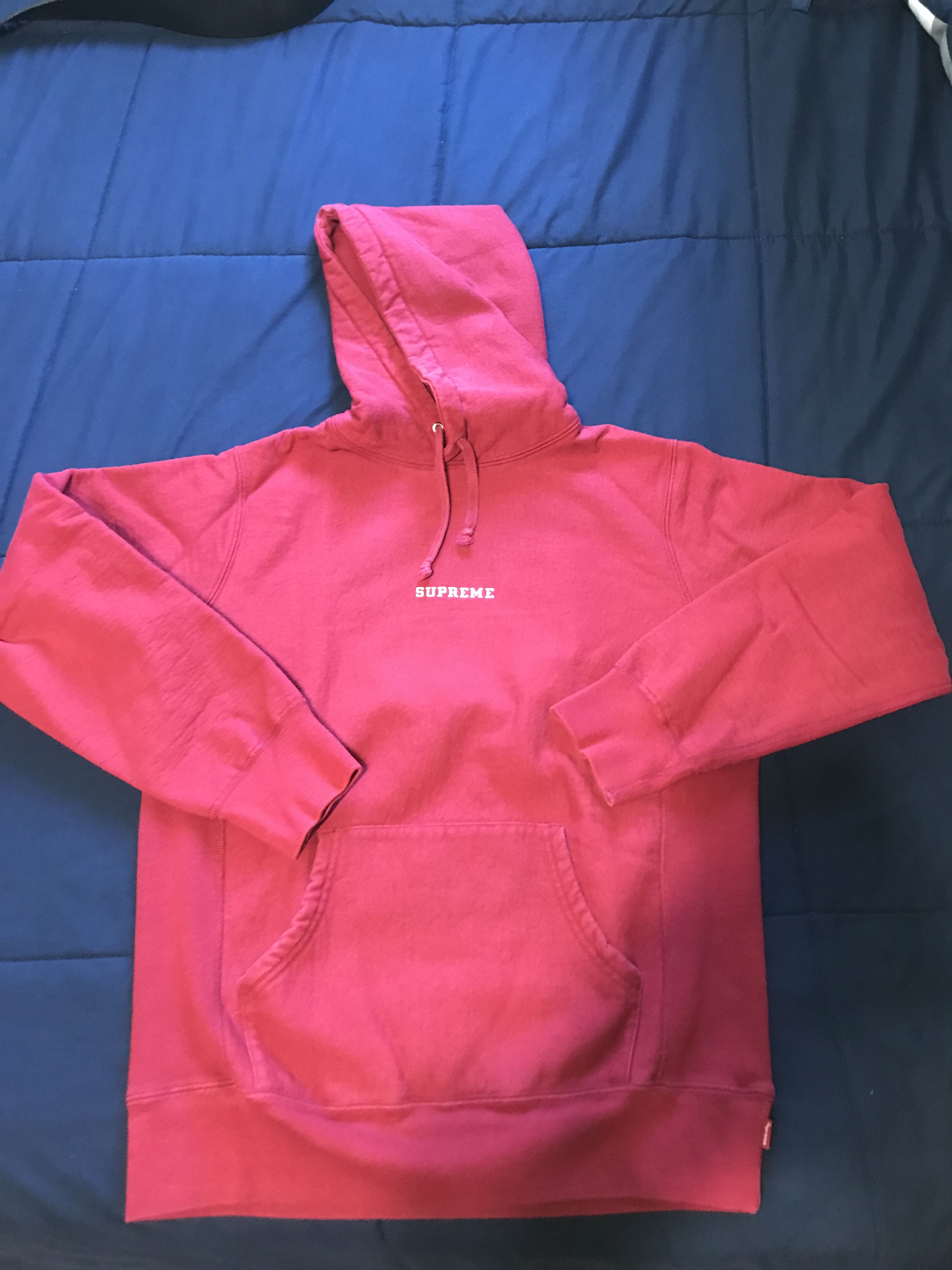 Supreme mini harvard hoodie store