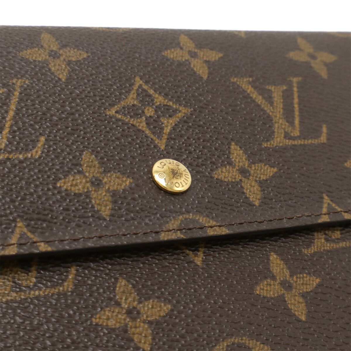 Louis Vuitton Louis Vuitton Louis Vuitton Monogram Long Wallet Canvas Long Wallet M60135 DUTY FREE for USA Size ONE SIZE - 4 Thumbnail
