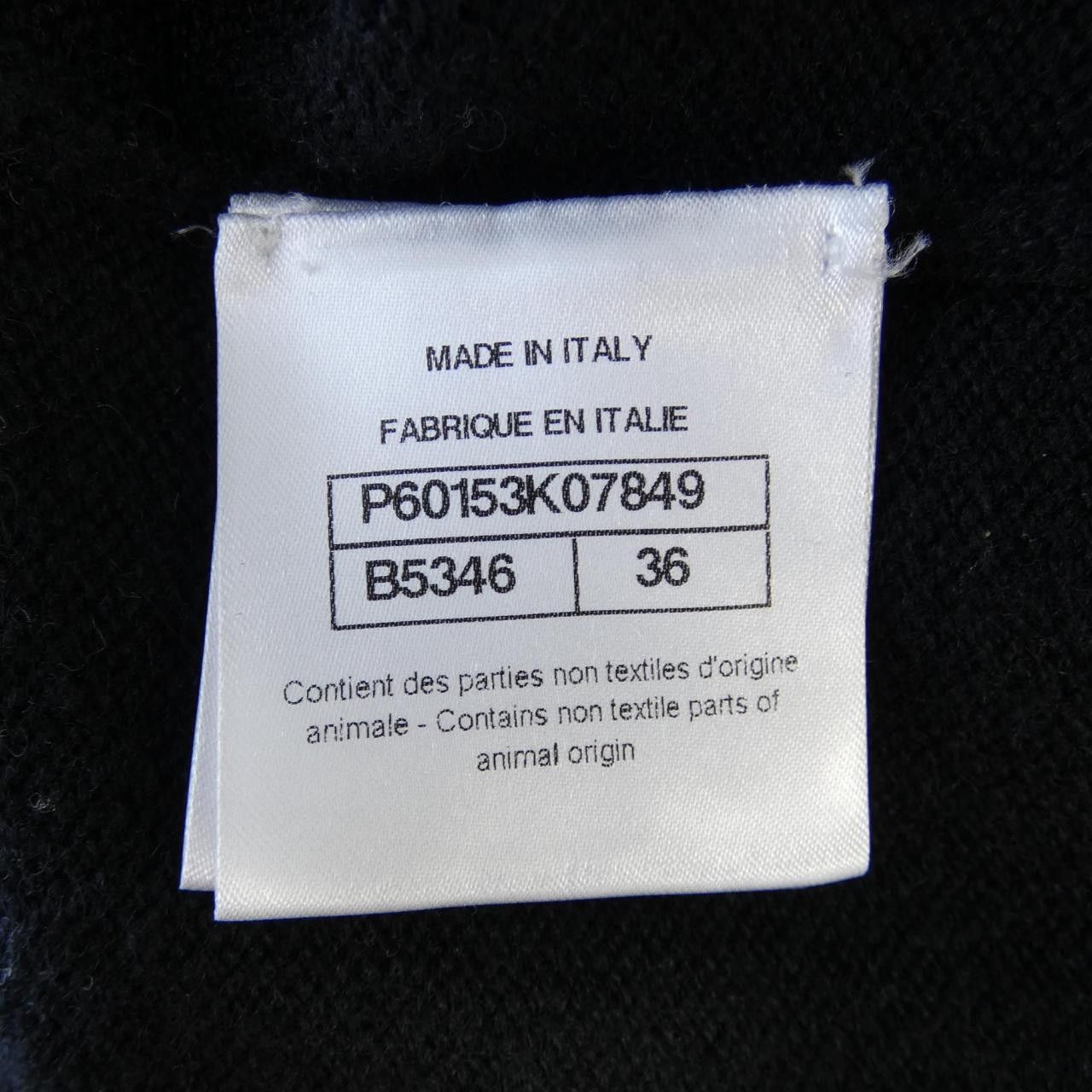 Chanel Chanel Chanel P60153K07849 100% Cashmere Cardigan Others Tops P60153K07849 DUTY FREE for USA Size ONE SIZE - 5 Thumbnail
