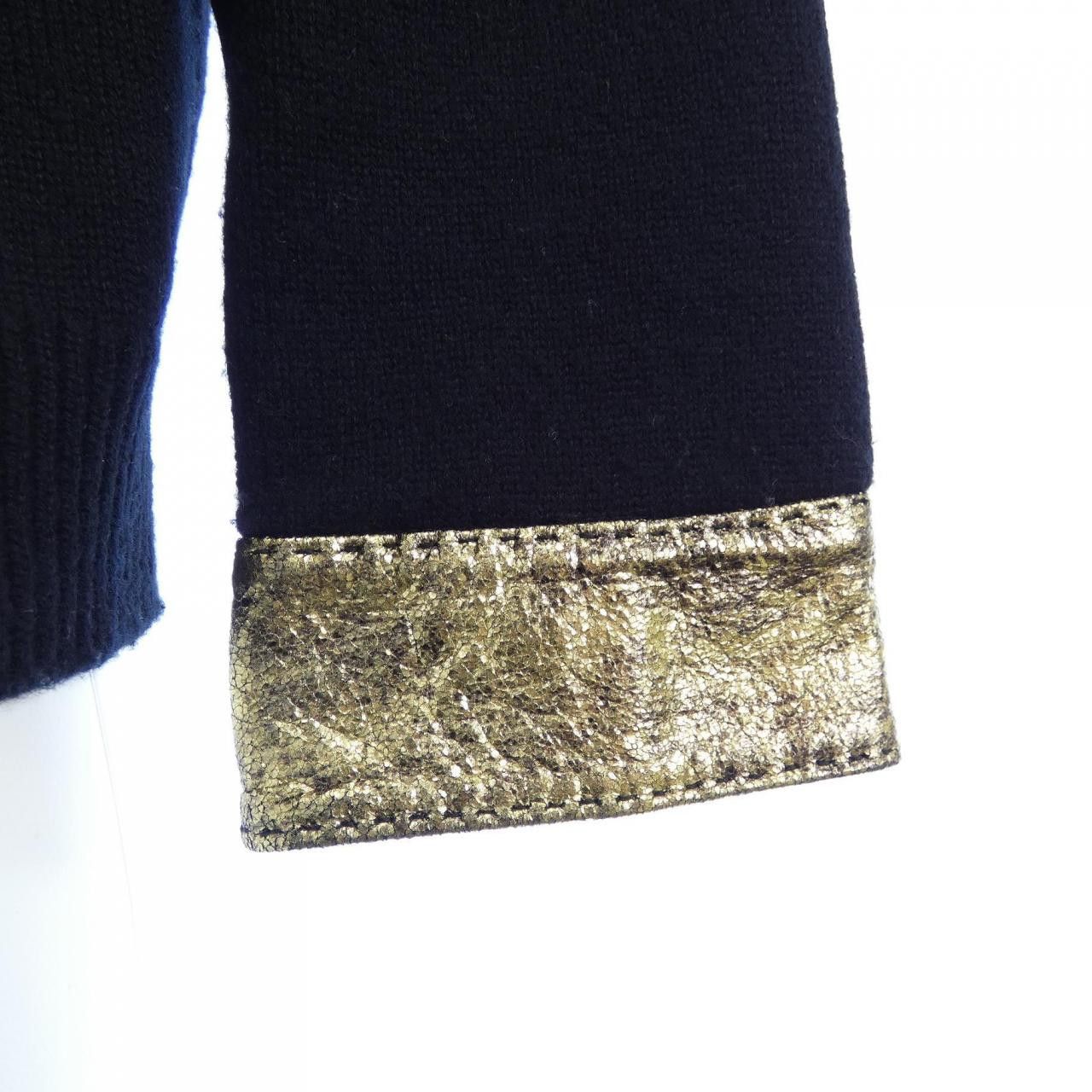 Chanel Chanel Chanel P60153K07849 100% Cashmere Cardigan Others Tops P60153K07849 DUTY FREE for USA Size ONE SIZE - 7 Thumbnail