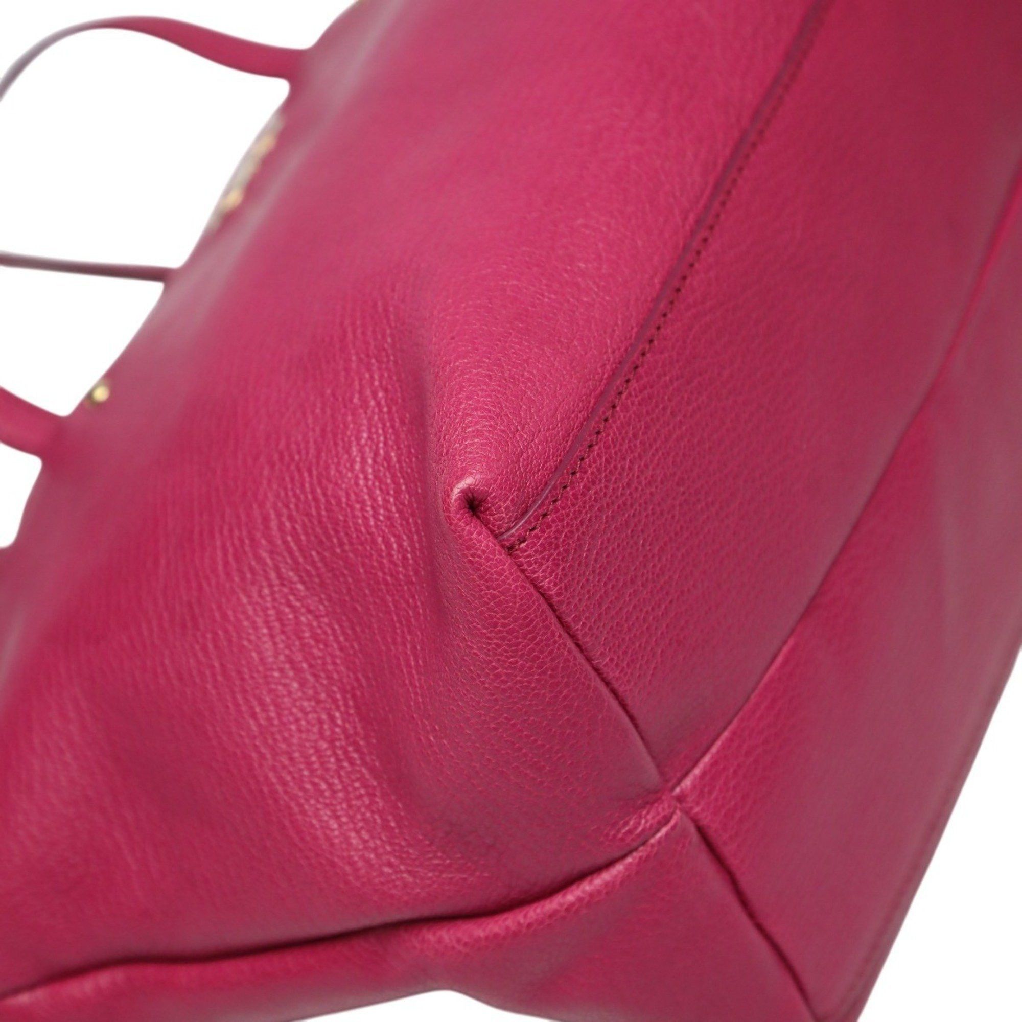 Salvatore Ferragamo Salvatore Ferragamo Gancini leather handbag/shoulder bag in pink Size ONE SIZE - 7 Thumbnail