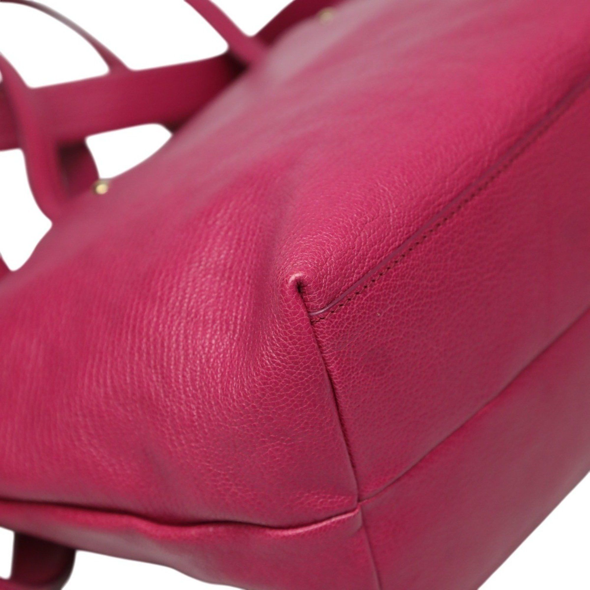 Salvatore Ferragamo Salvatore Ferragamo Gancini leather handbag/shoulder bag in pink Size ONE SIZE - 9 Thumbnail
