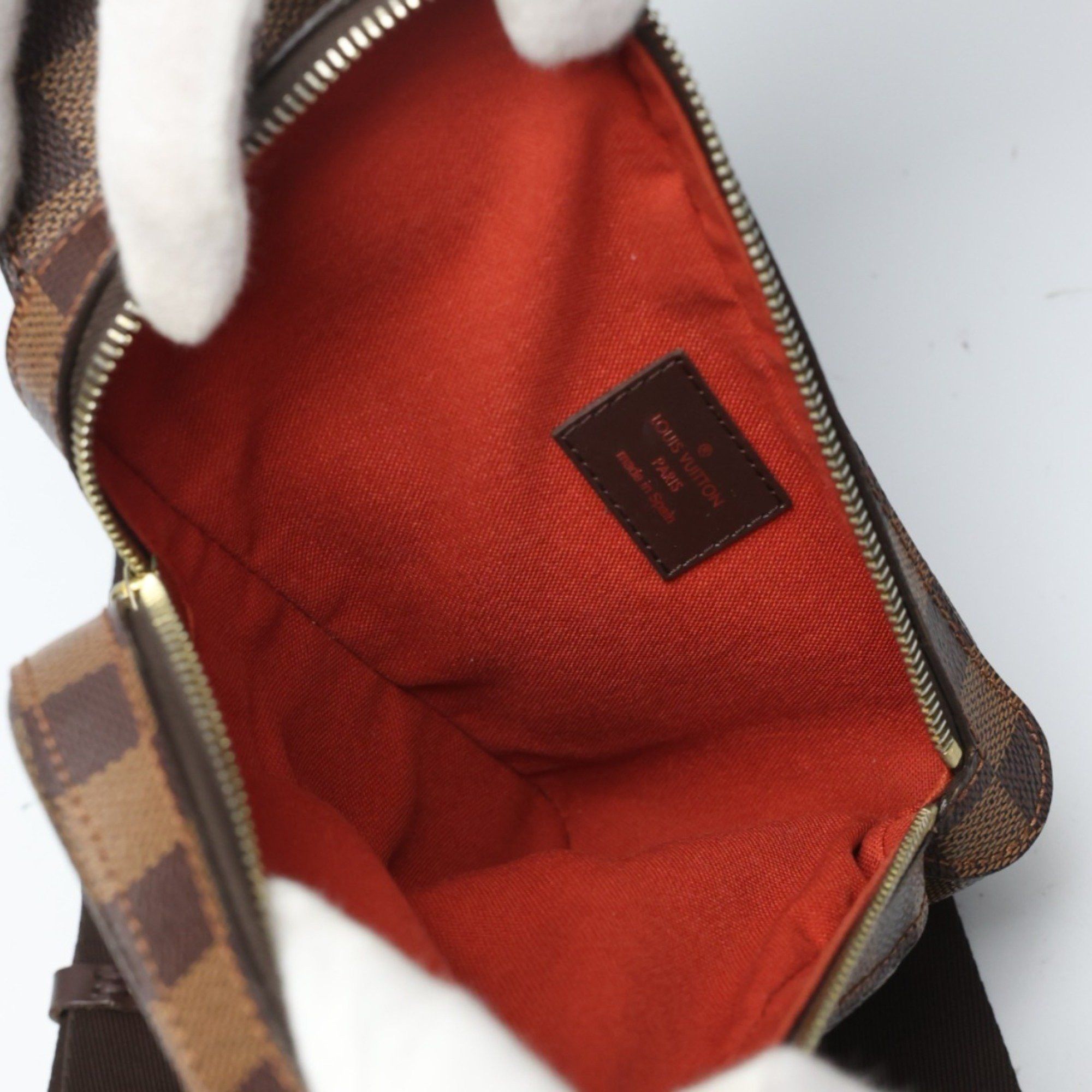 Louis Vuitton Louis Vuitton Damier Geronimos Waist Bag N51994 Ebene Size ONE SIZE - 8 Thumbnail