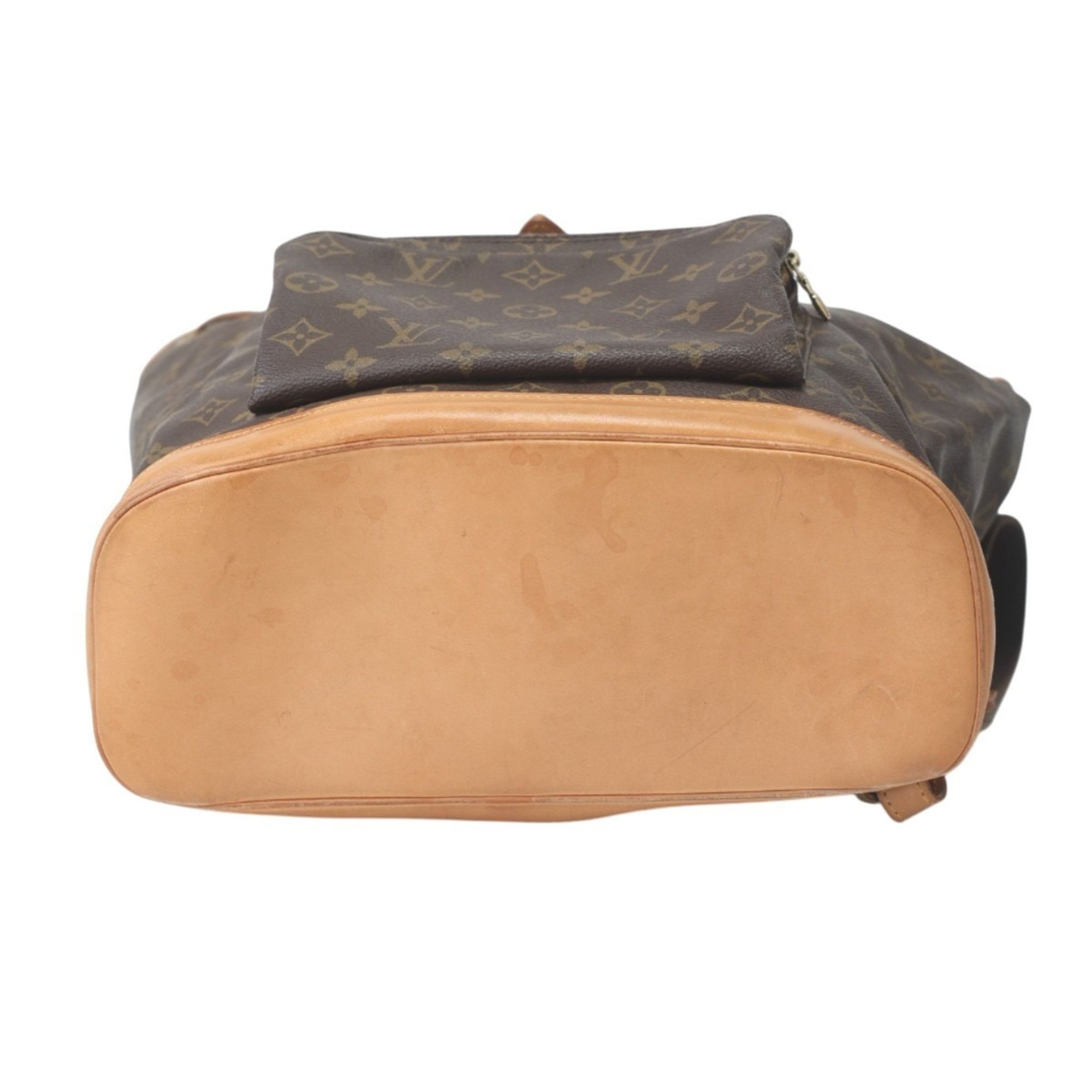Louis Vuitton Louis Vuitton Monogram Montsouris Backpack M51135 Brown Size ONE SIZE - 5 Thumbnail