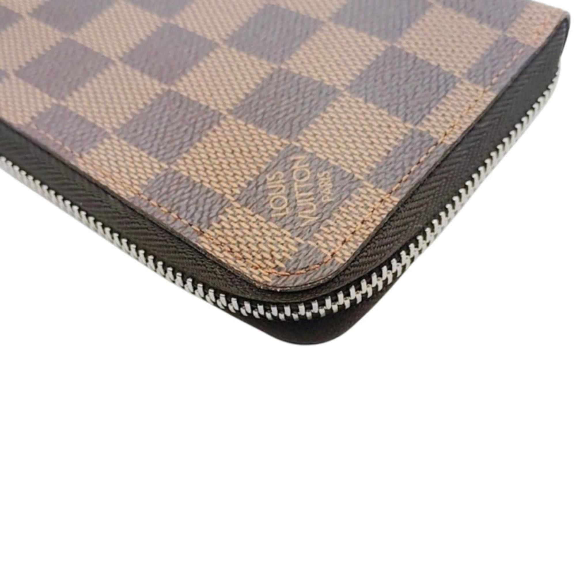 Louis Vuitton Louis Vuitton Zippy Wallet Damier Vertical N61207 Brown Size ONE SIZE - 10 Thumbnail