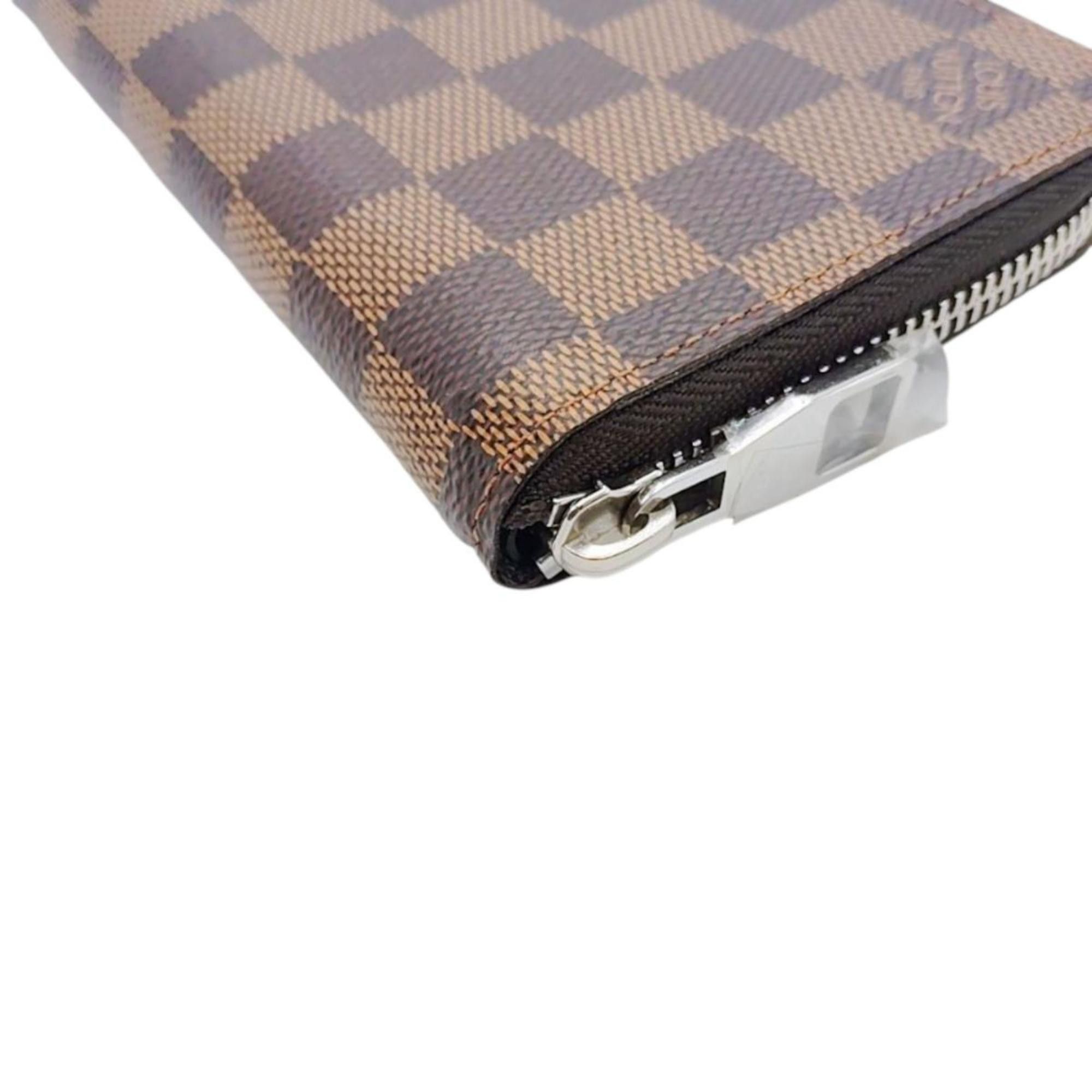 Louis Vuitton Louis Vuitton Zippy Wallet Damier Vertical N61207 Brown Size ONE SIZE - 8 Thumbnail