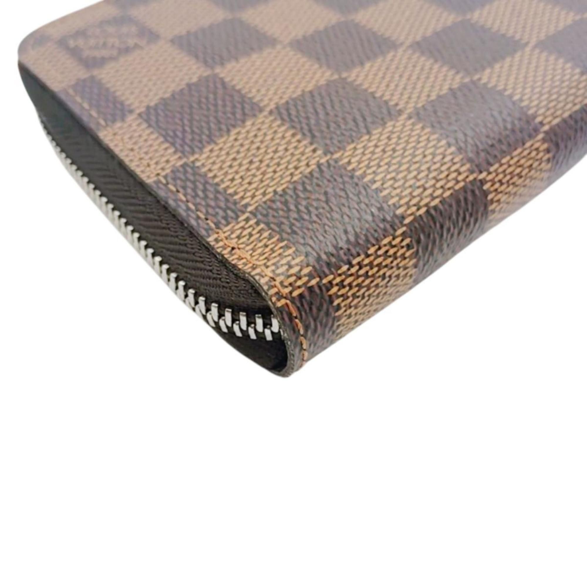 Louis Vuitton Louis Vuitton Zippy Wallet Damier Vertical N61207 Brown Size ONE SIZE - 7 Thumbnail