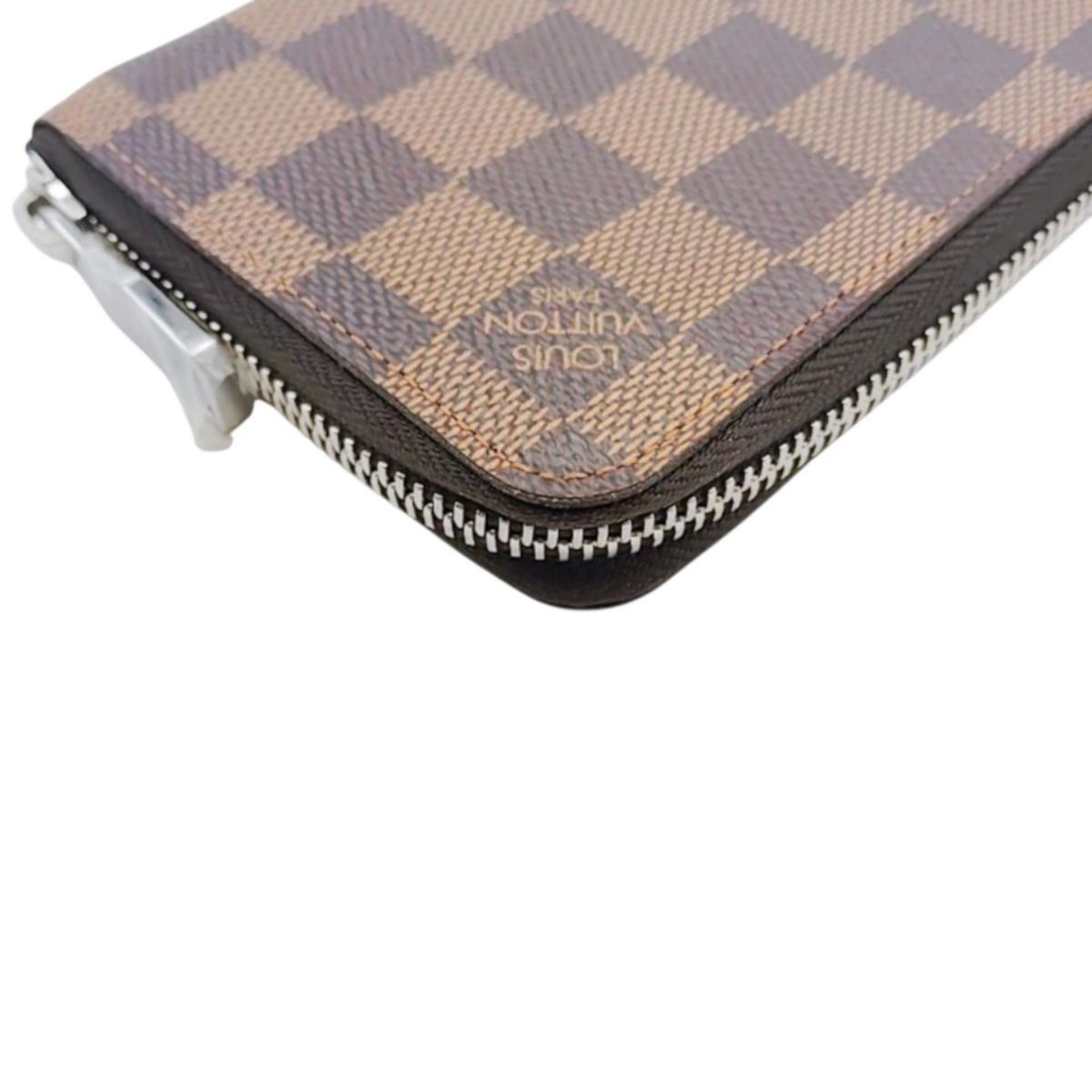 Louis Vuitton Louis Vuitton Zippy Wallet Damier Vertical N61207 Brown Size ONE SIZE - 9 Thumbnail