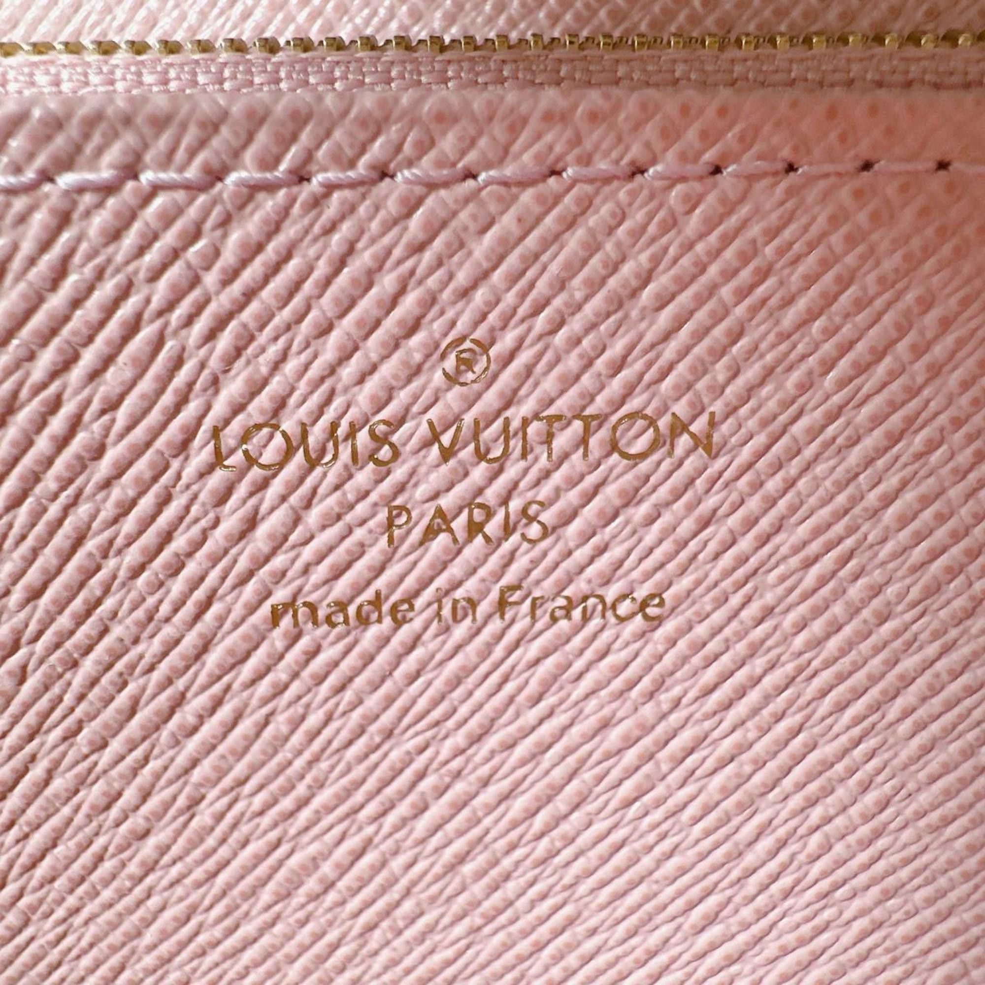 Louis Vuitton Louis Vuitton Monogram Zippy Wallet M41894 Rose Ballerine Size ONE SIZE - 13 Thumbnail