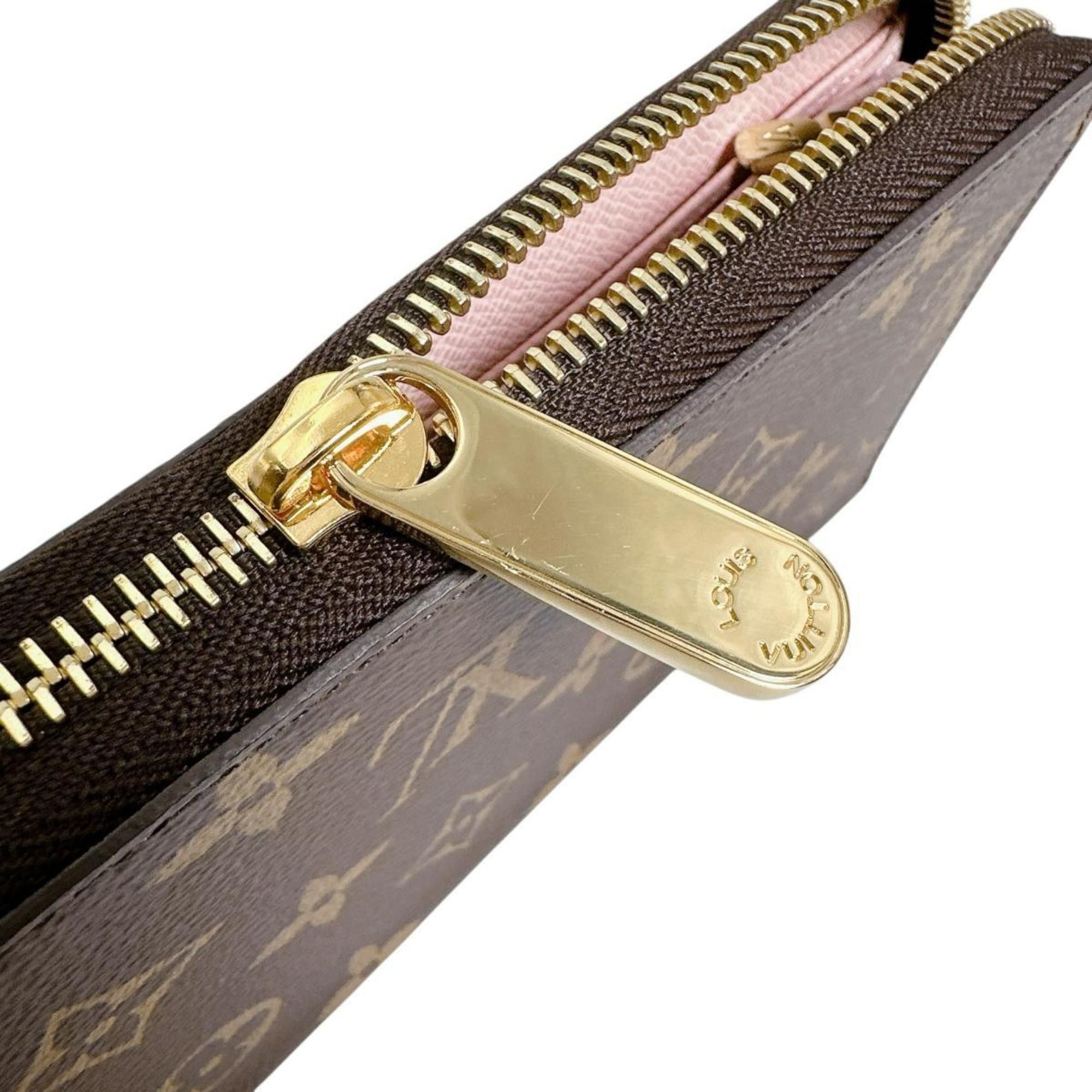 Louis Vuitton Louis Vuitton Monogram Zippy Wallet M41894 Rose Ballerine Size ONE SIZE - 12 Thumbnail
