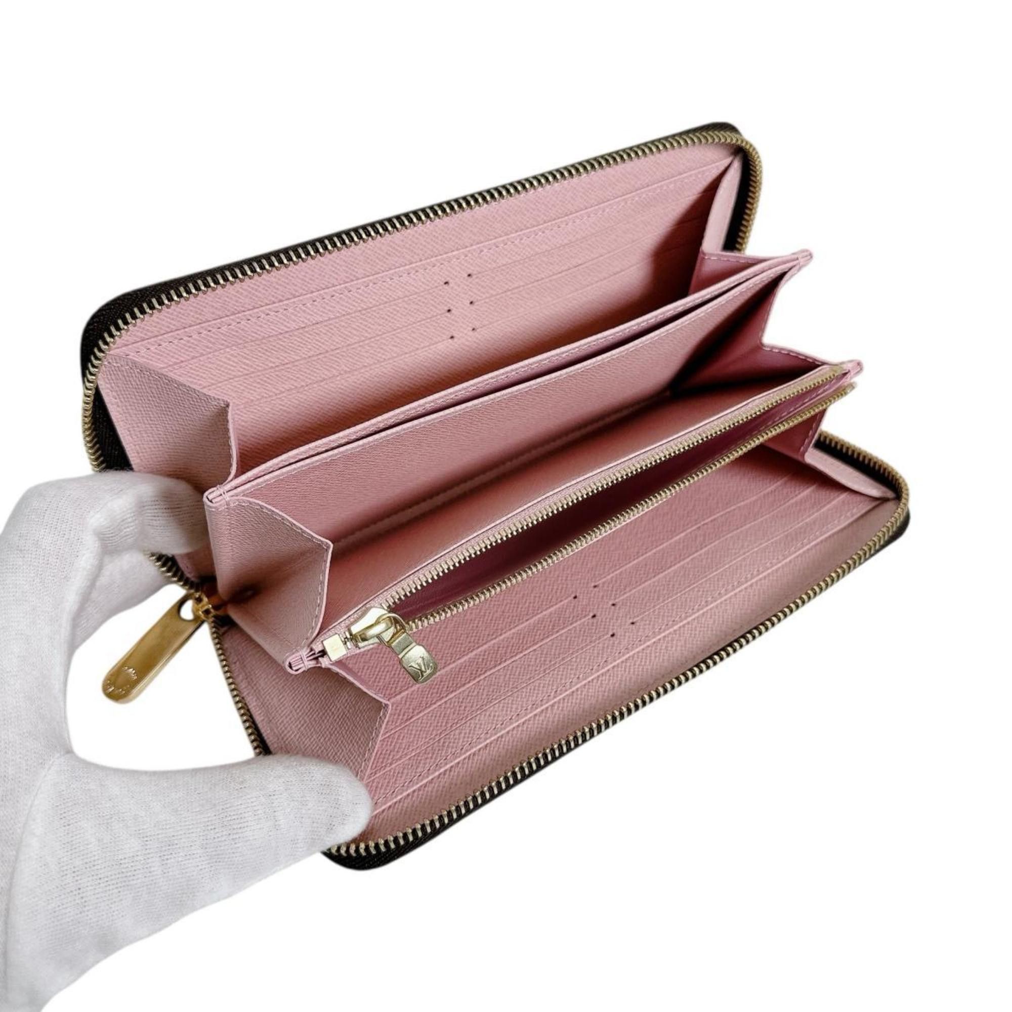 Louis Vuitton Louis Vuitton Monogram Zippy Wallet M41894 Rose Ballerine Size ONE SIZE - 10 Thumbnail