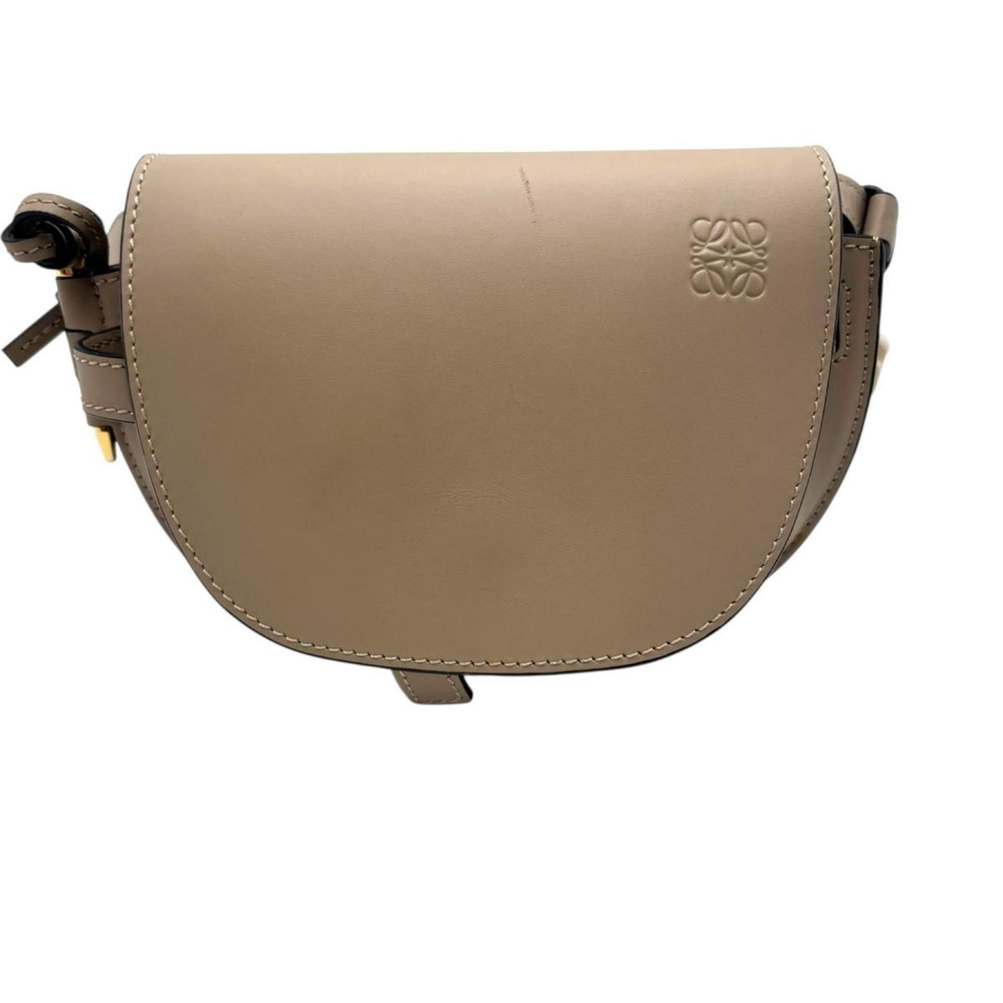 Loewe LOEWE Gade Dual Leather Shoulder Bag/Mini Bag in Beige Size ONE SIZE - 2 Thumbnail