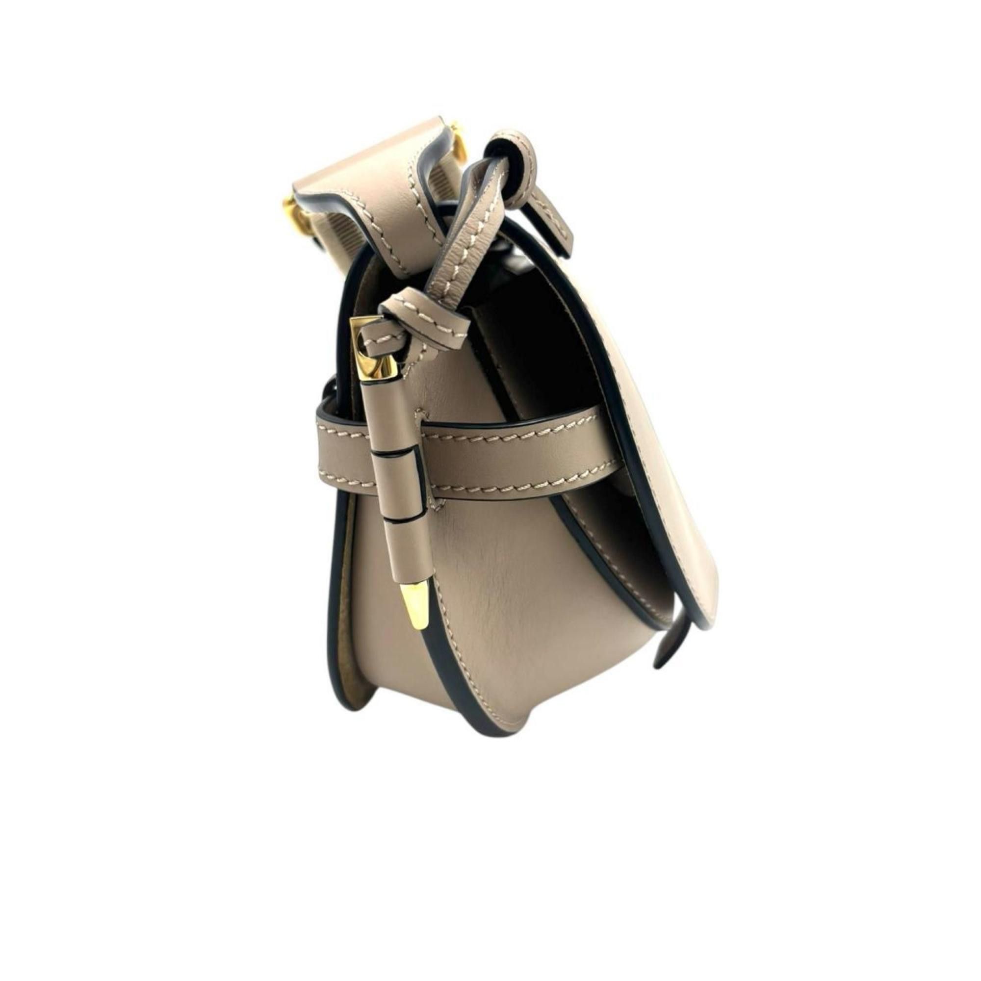 Loewe LOEWE Gade Dual Leather Shoulder Bag/Mini Bag in Beige Size ONE SIZE - 5 Thumbnail