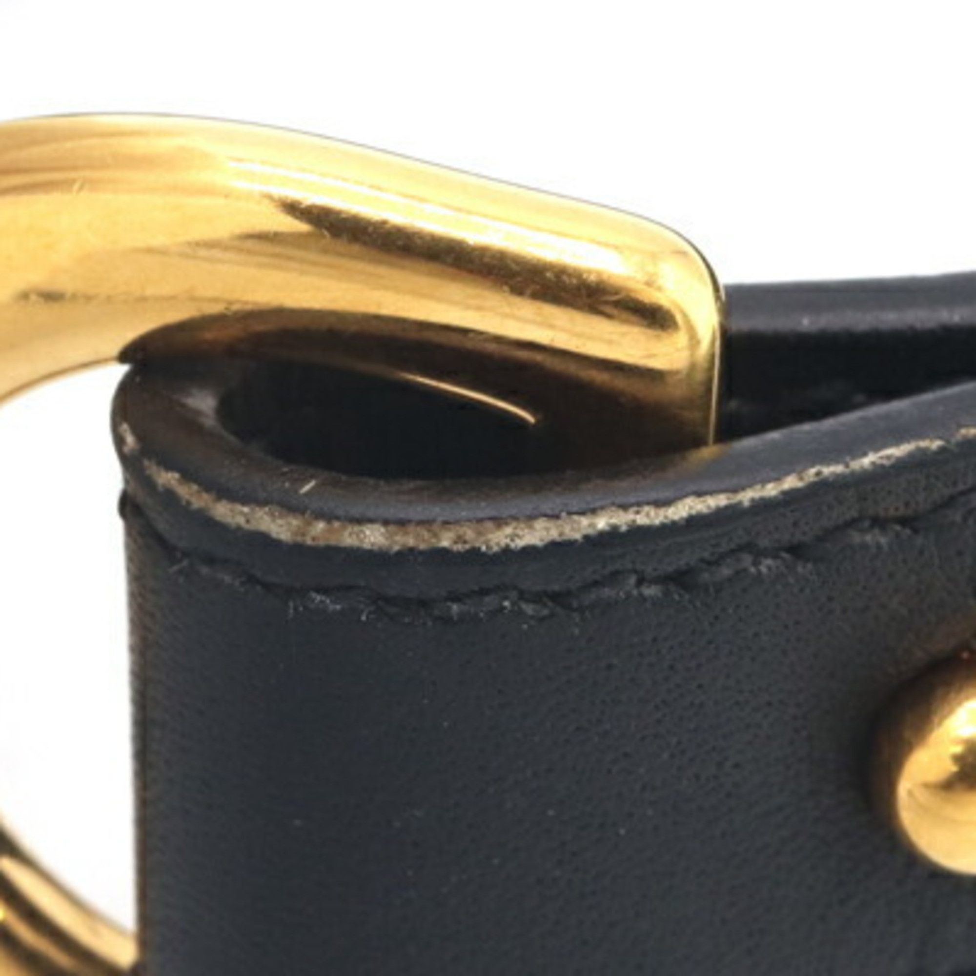 Hermes Hermes Pavan Black Bracelet, K Stamp, 2007, Women's Bangle, HERMES Size ONE SIZE - 5 Thumbnail