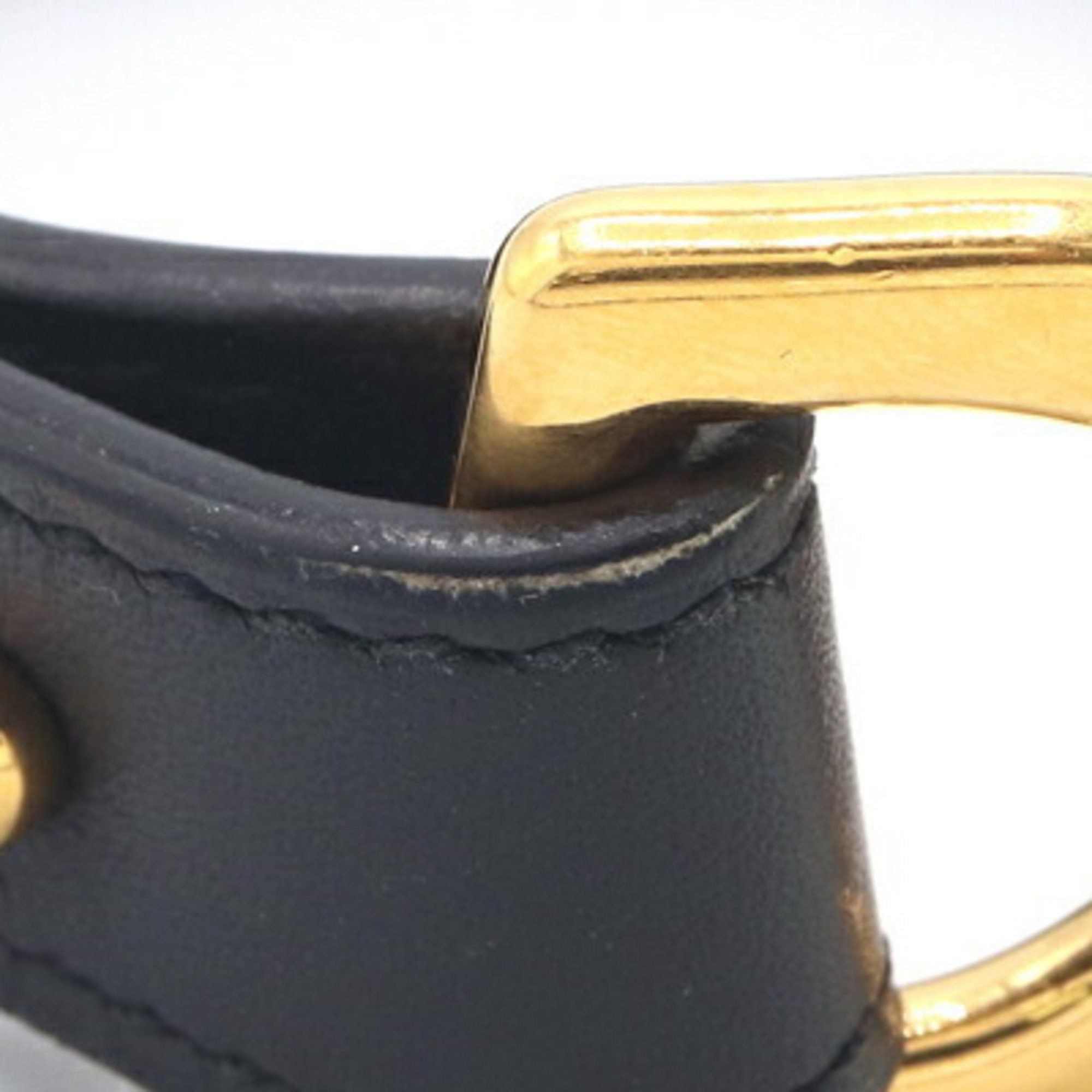 Hermes Hermes Pavan Black Bracelet, K Stamp, 2007, Women's Bangle, HERMES Size ONE SIZE - 3 Thumbnail