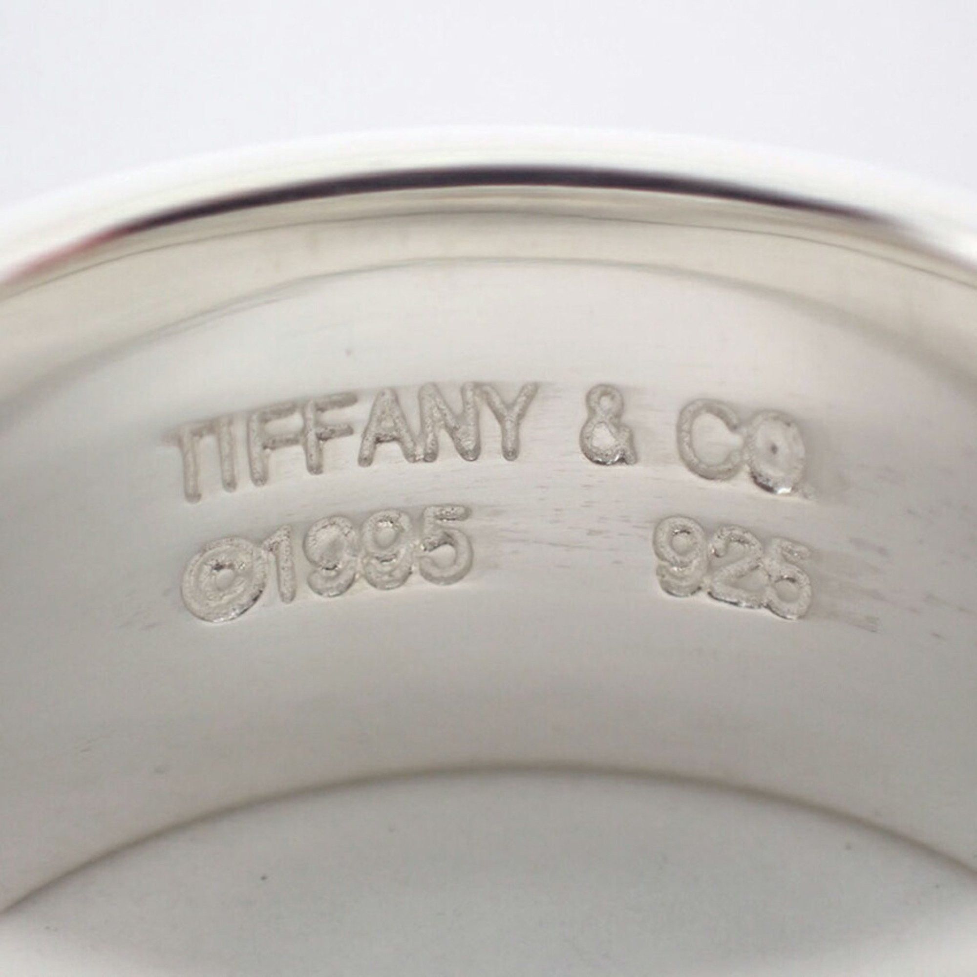 Tiffany & Co. TIFFANY 925 Double Line Ring, Size 9, j88-6 Size ONE SIZE - 10 Thumbnail