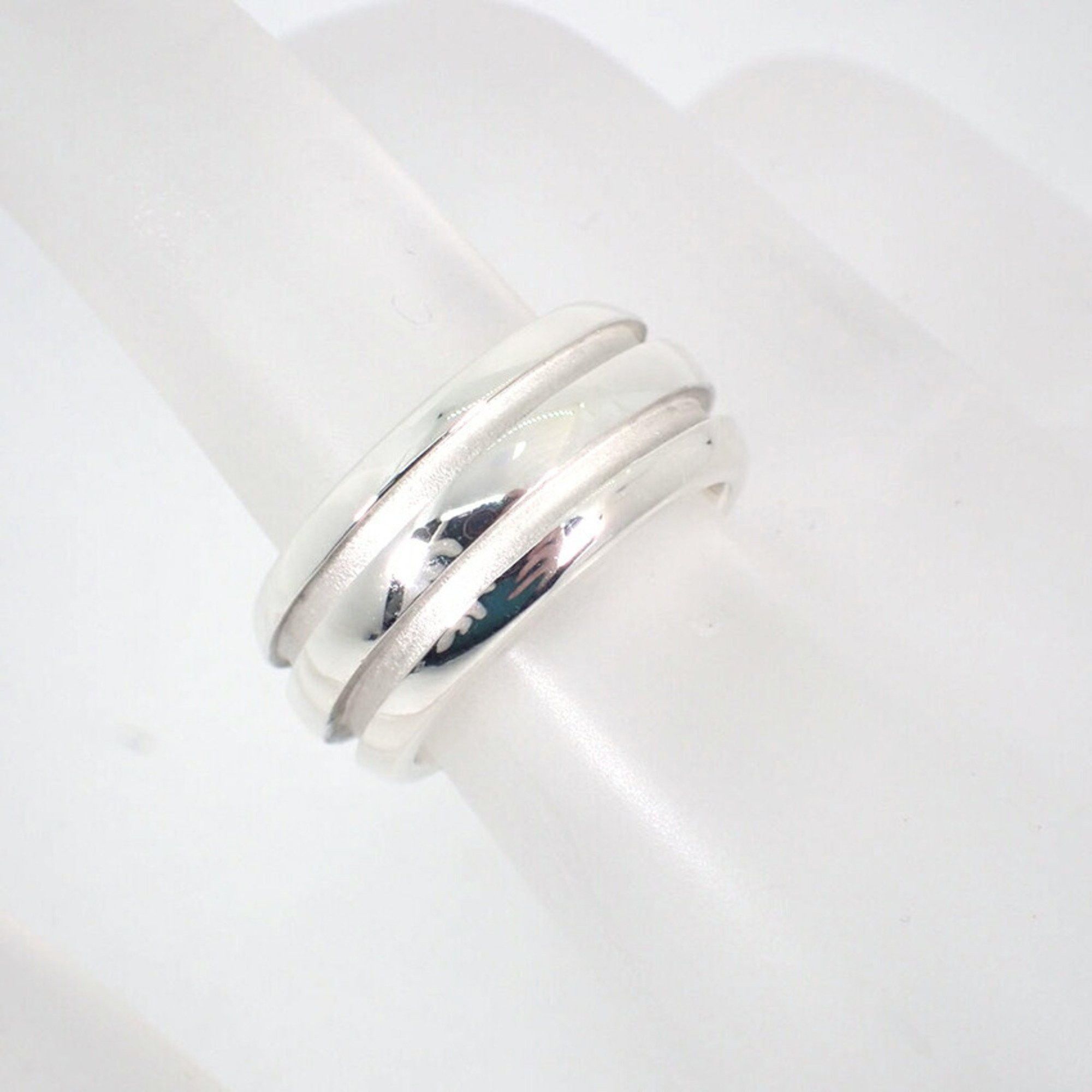 Tiffany & Co. TIFFANY 925 Double Line Ring, Size 9, j88-6 Size ONE SIZE - 6 Thumbnail