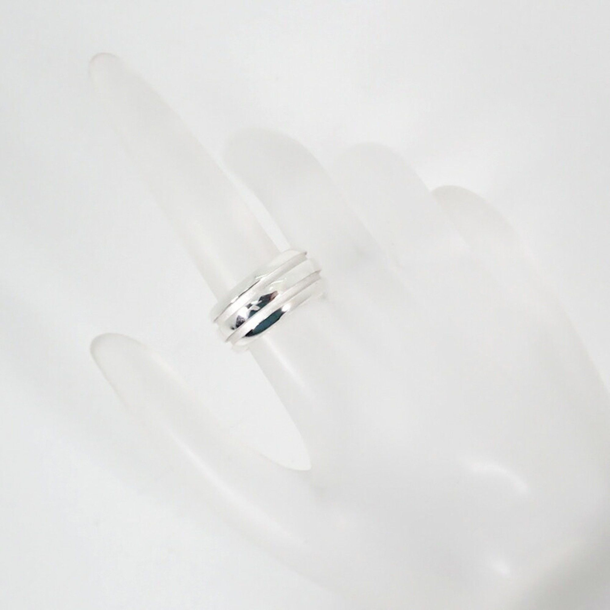 Tiffany & Co. TIFFANY 925 Double Line Ring, Size 9, j88-6 Size ONE SIZE - 4 Thumbnail