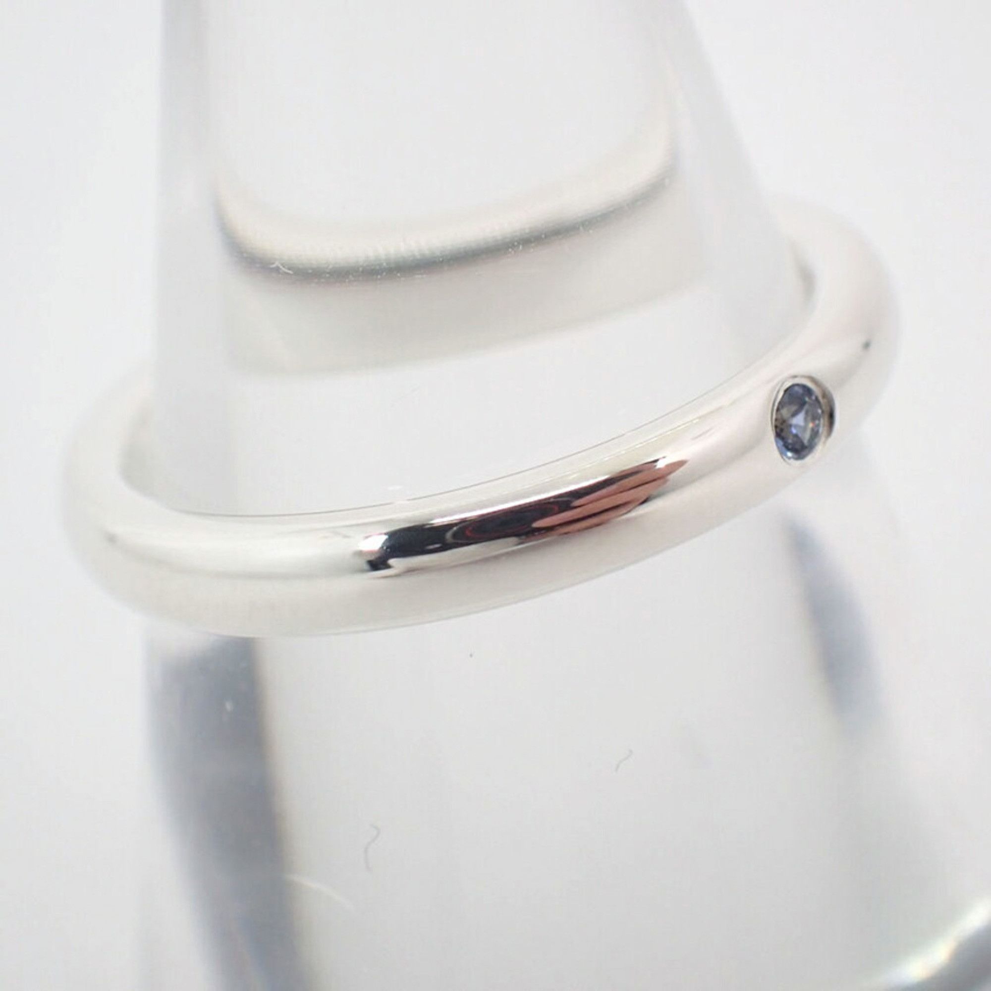 Tiffany & Co. TIFFANY 925 Blue Sapphire Stacking Band Ring, Size 10, j91-10 Size ONE SIZE - 3 Thumbnail