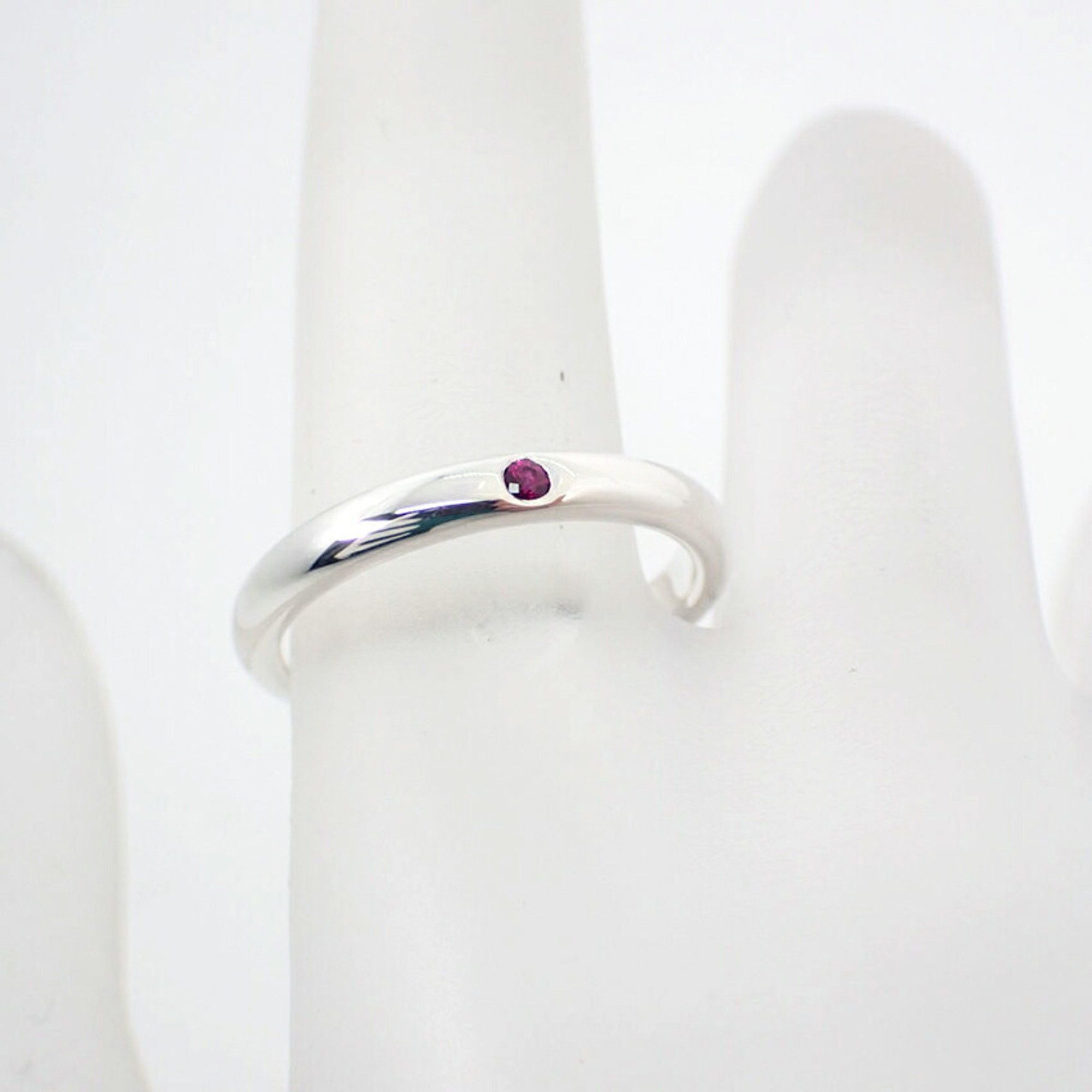 Tiffany & Co. TIFFANY 925 Ruby Stacking Band Ring, Size 10, j89-10 Size ONE SIZE - 7 Thumbnail