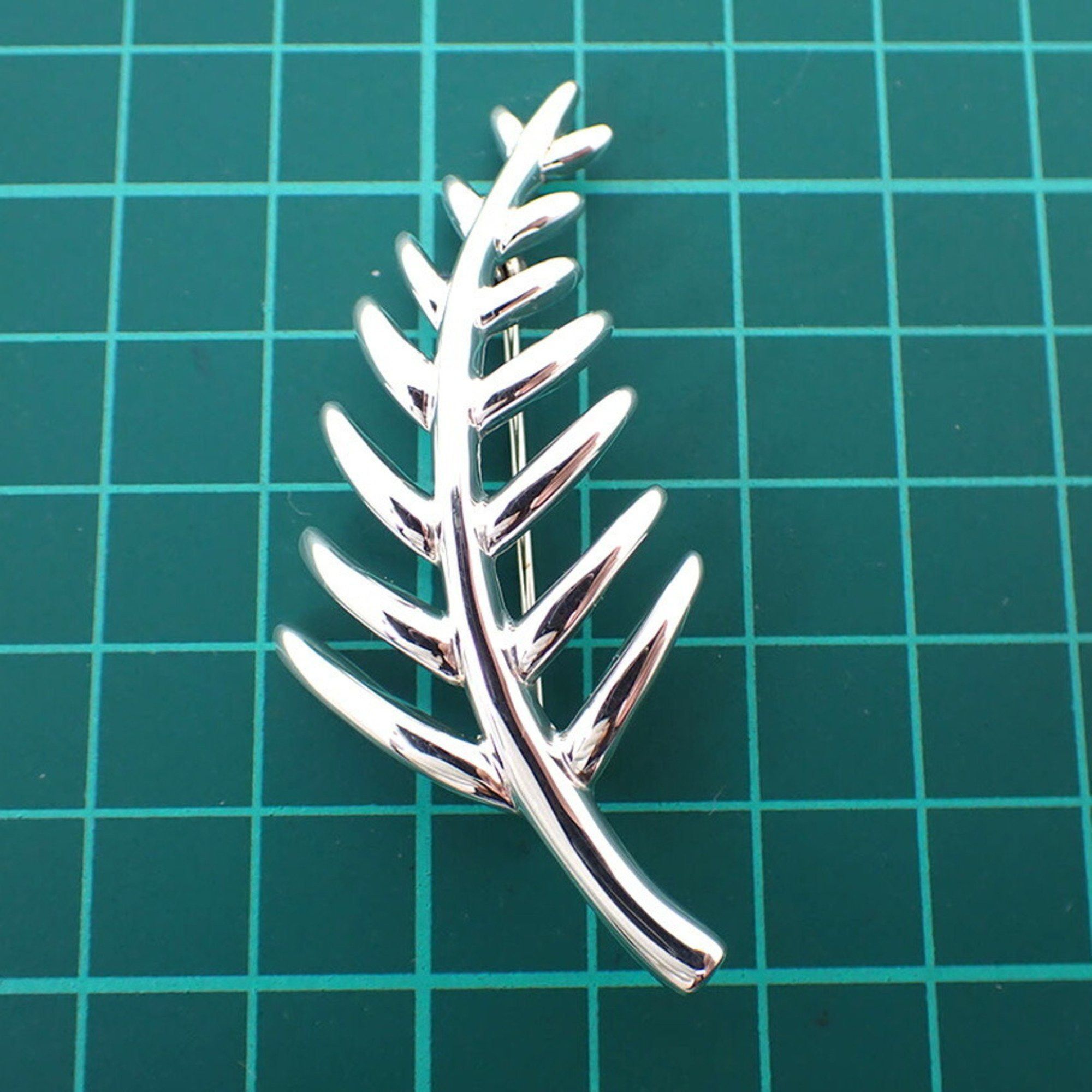 Tiffany & Co. TIFFANY 925 Leaf Brooch j90-3 Size ONE SIZE - 9 Thumbnail