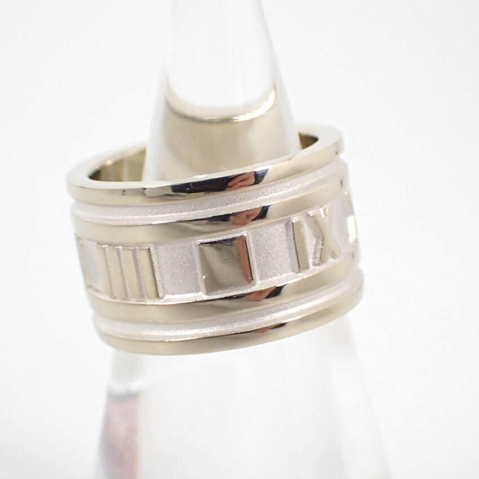 Tiffany & Co. TIFFANY 925 Atlas Wide Ring, Size 8, j80-12 Size ONE SIZE - 3 Thumbnail
